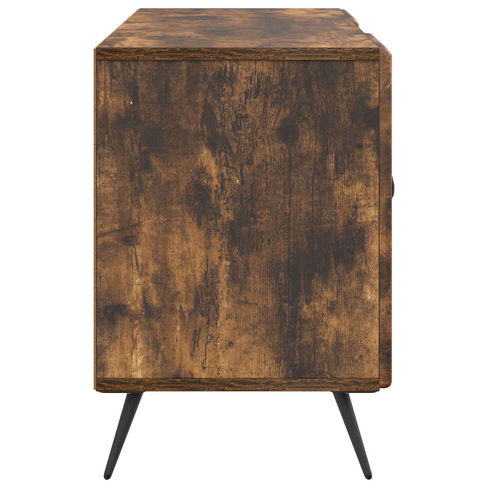 Meuble TV Chêne fumé 102 x 34,5 x 50 cm Bois d'ingénierie - XIOS