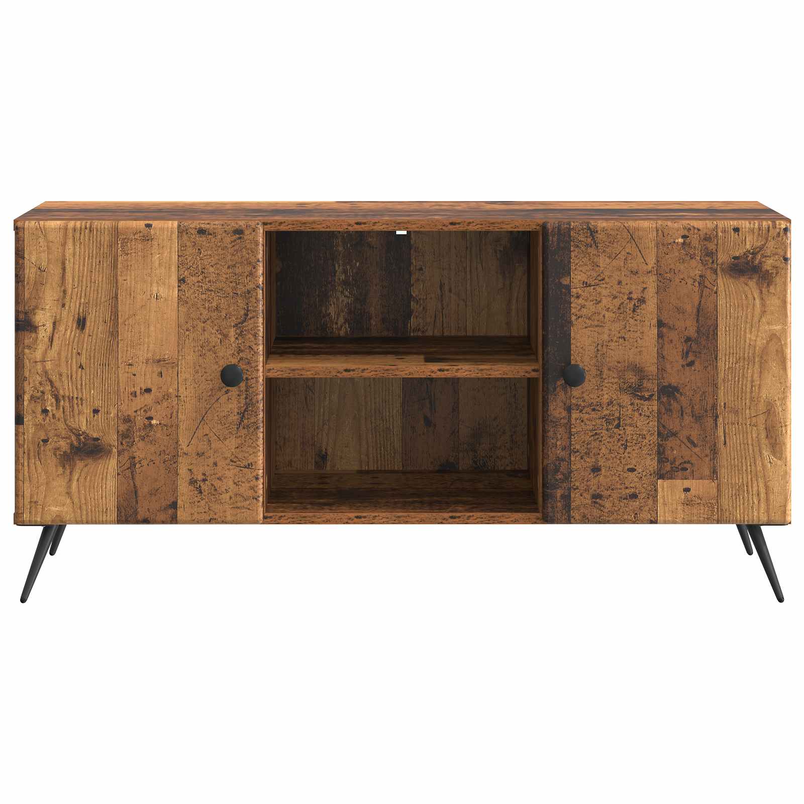 Meuble TV Bois ancien 102 x 34,5 x 50 cm Bois d'ingénierie - XIOS
