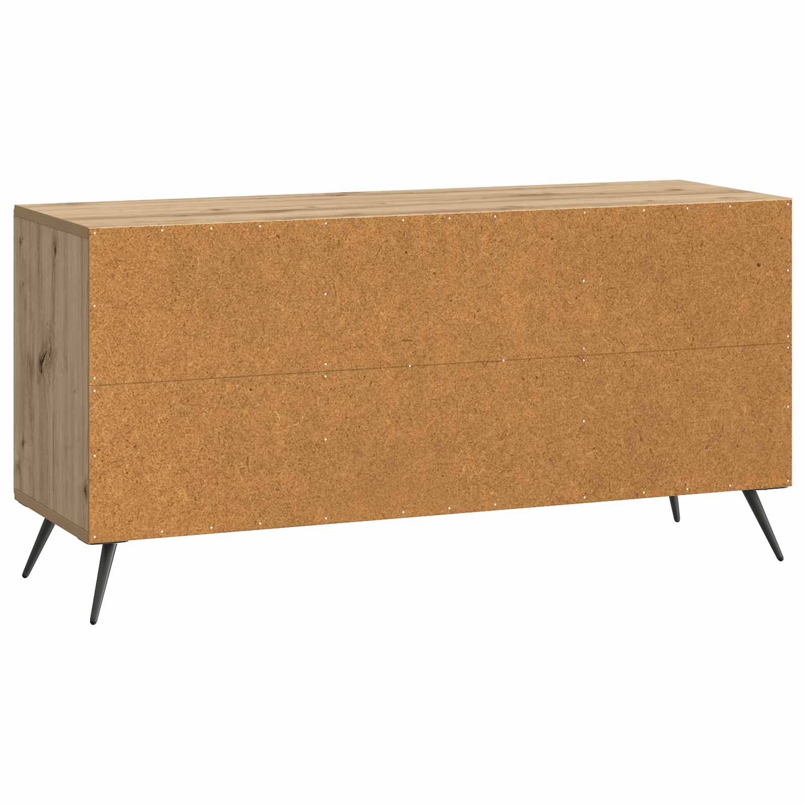 Meuble TV Chêne artisanal 102 x 34,5 x 50 cm Bois d'ingénierie - XIOS