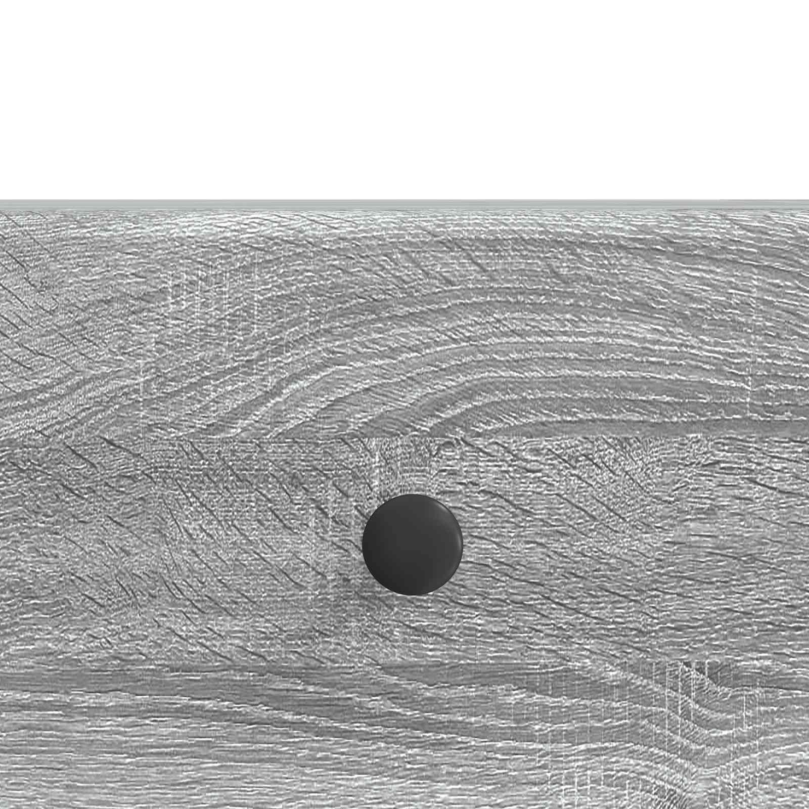 Meuble TV Sonoma gris 147 x 34,5 x 30 cm Bois d'ingénierie - XIOS