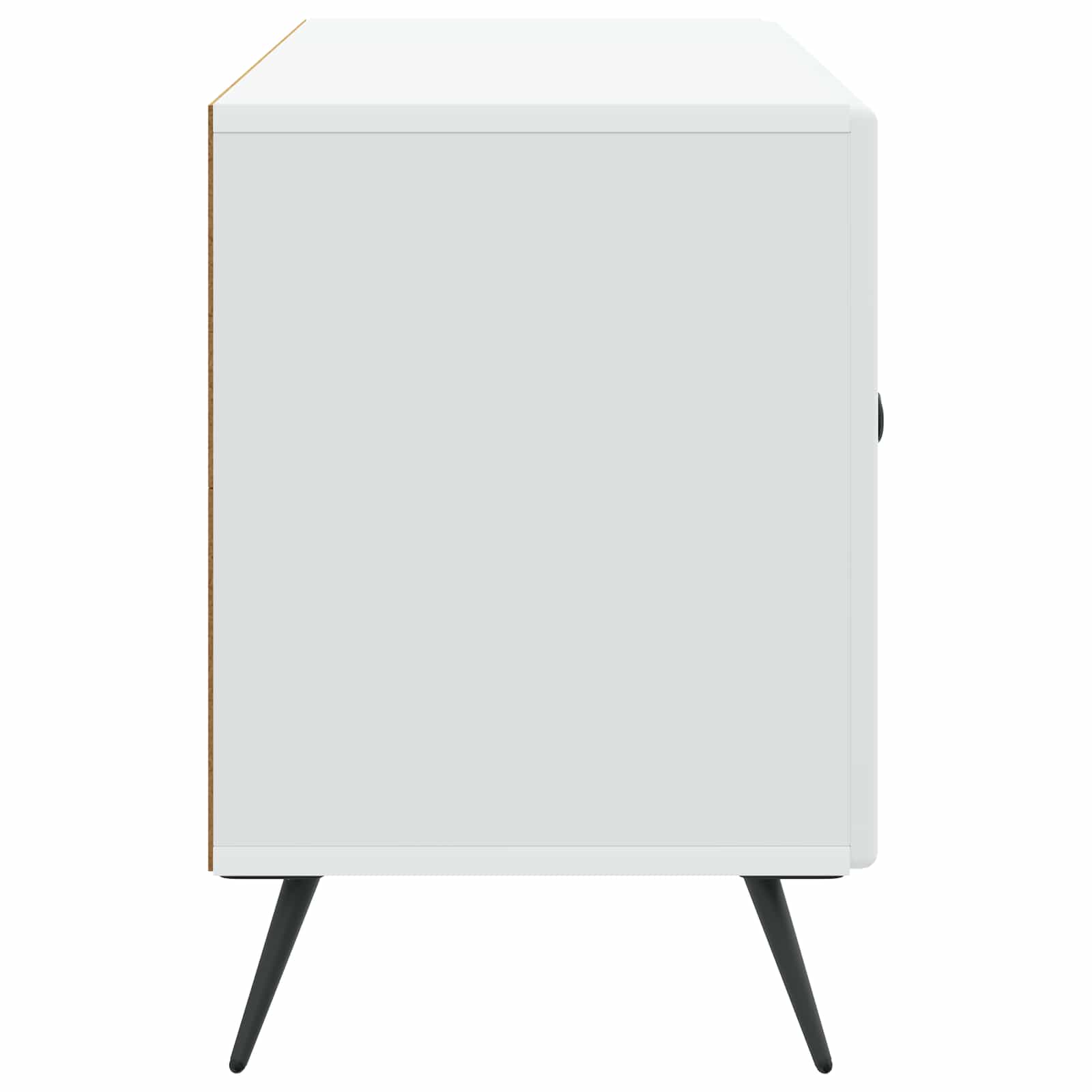 Meuble TV Blanc 99 x 34,5 x 50 cm Bois d'ingénierie - XIOS