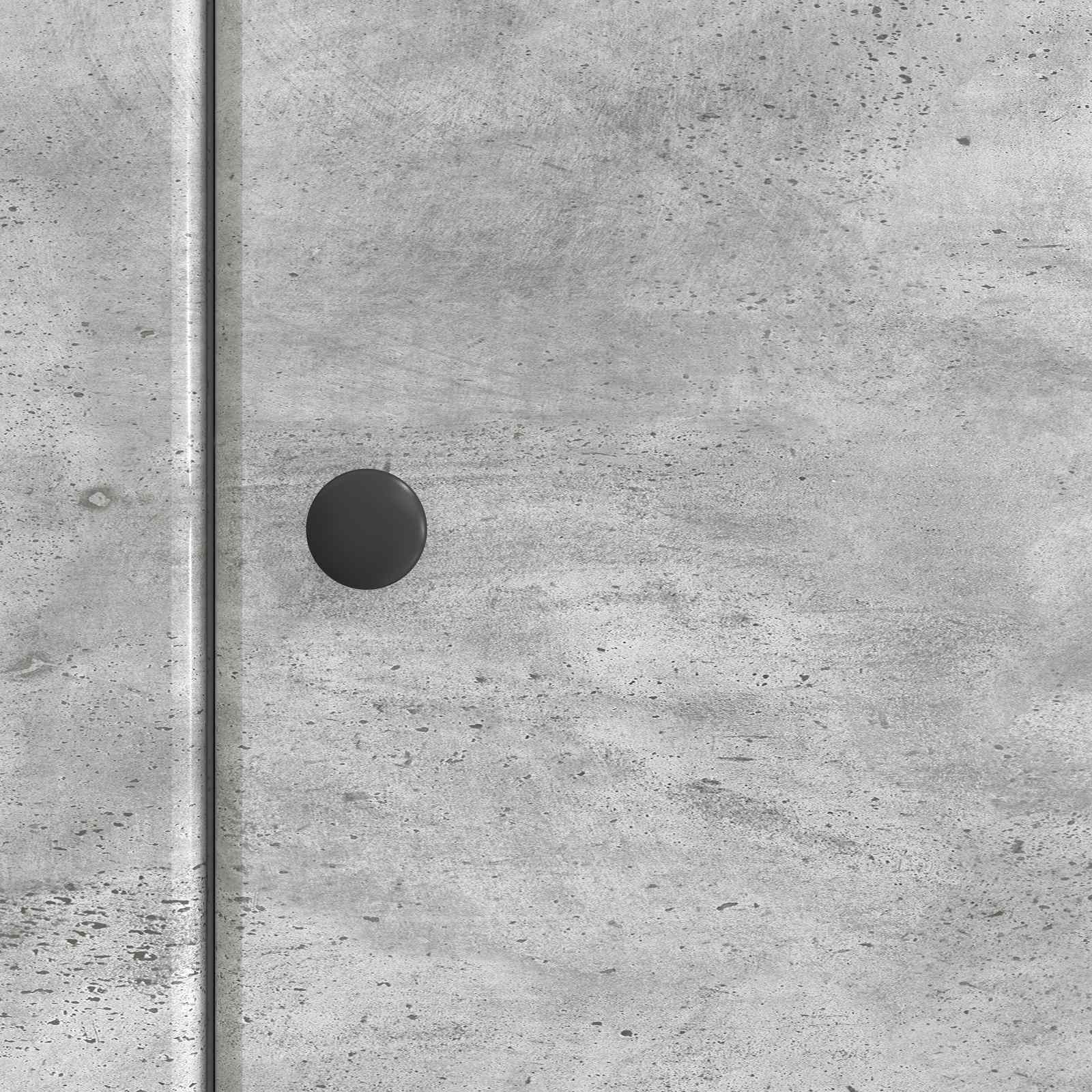 Meuble TV Gris béton 99 x 34,5 x 50 cm Bois d'ingénierie - XIOS