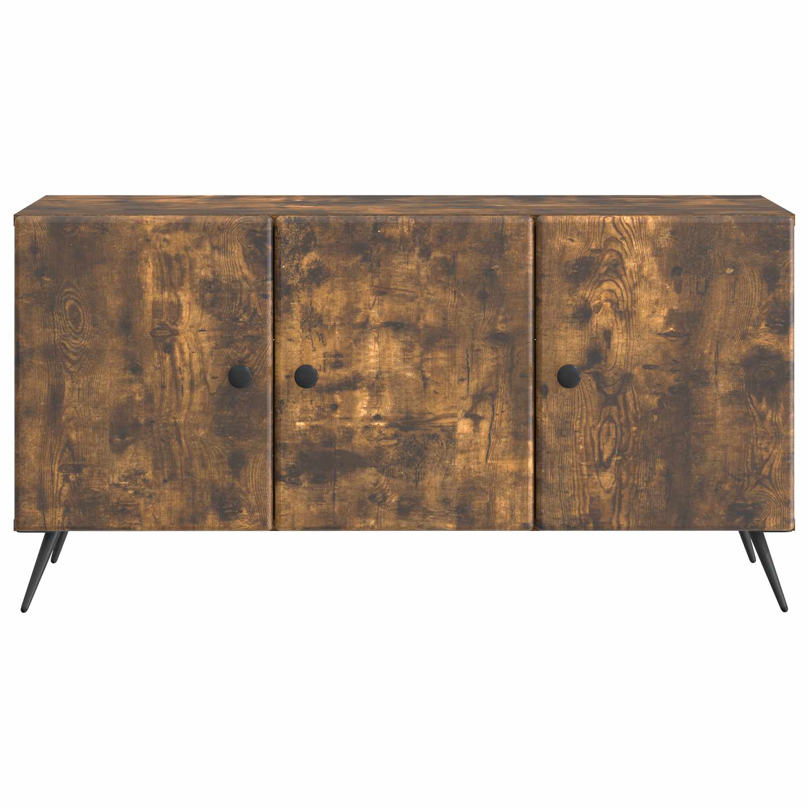 Meuble TV Chêne fumé 99 x 34,5 x 50 cm Bois d'ingénierie - XIOS