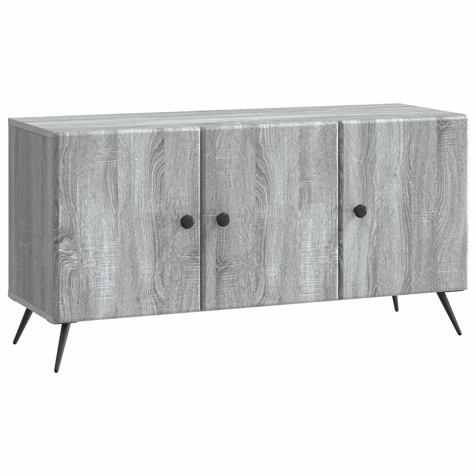 Meuble TV Sonoma gris 99 x 34,5 x 50 cm Bois d'ingénierie - XIOS