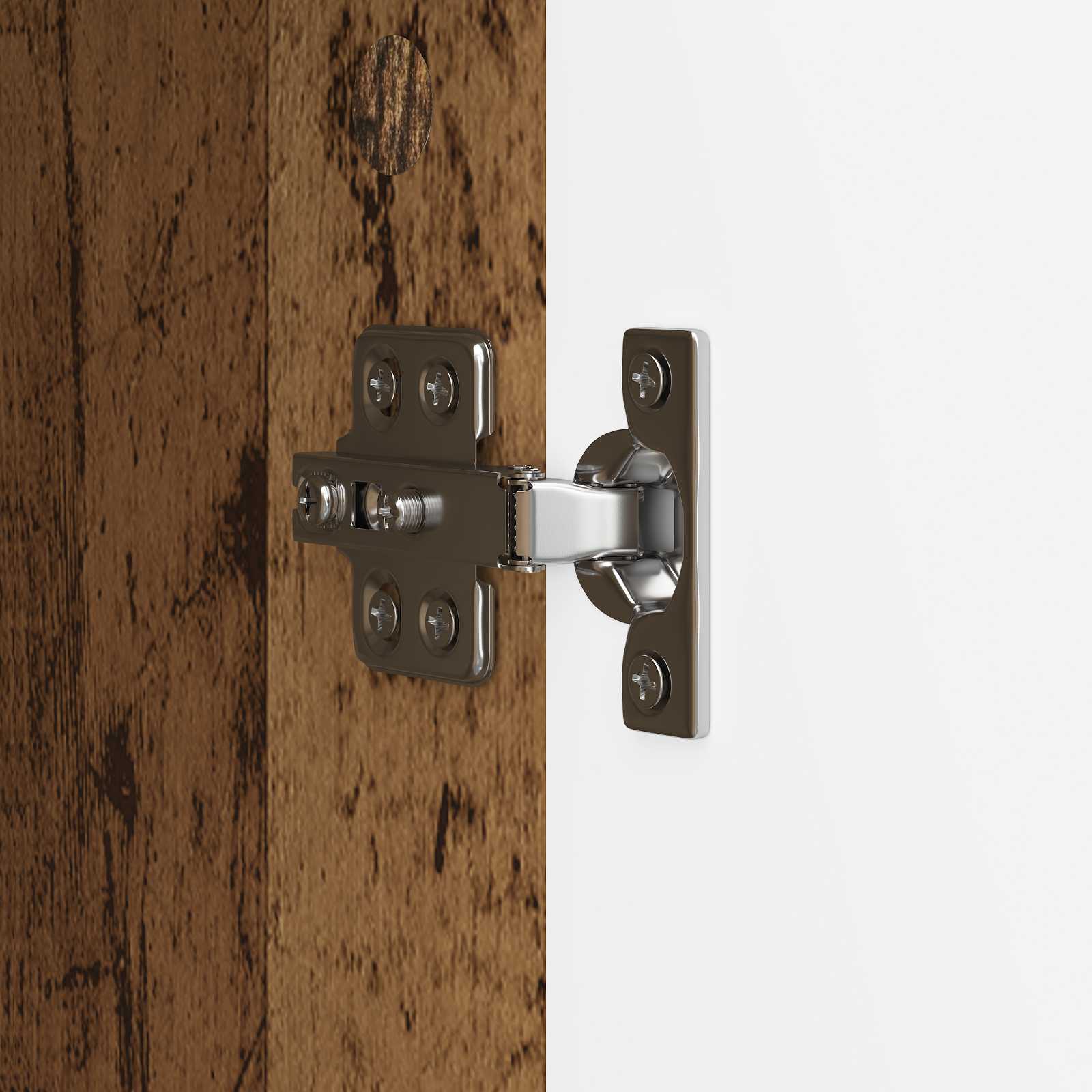 Meuble TV Bois ancien 99 x 34,5 x 50 cm Bois d'ingénierie - XIOS