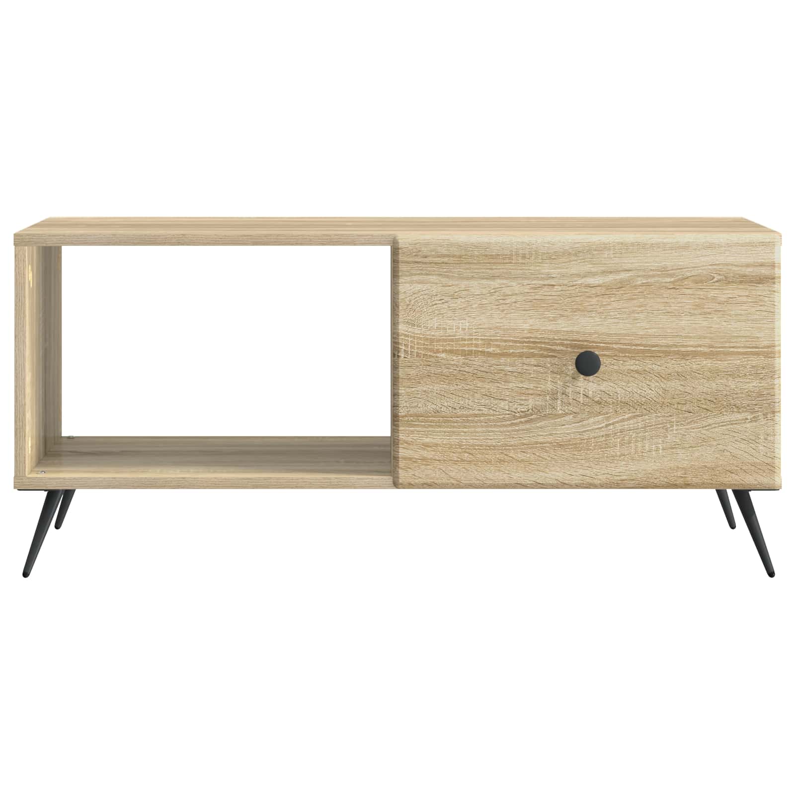 Table basse Chêne Sonoma 90 x 50 x 40 cm Bois d'ingénierie - XIOS
