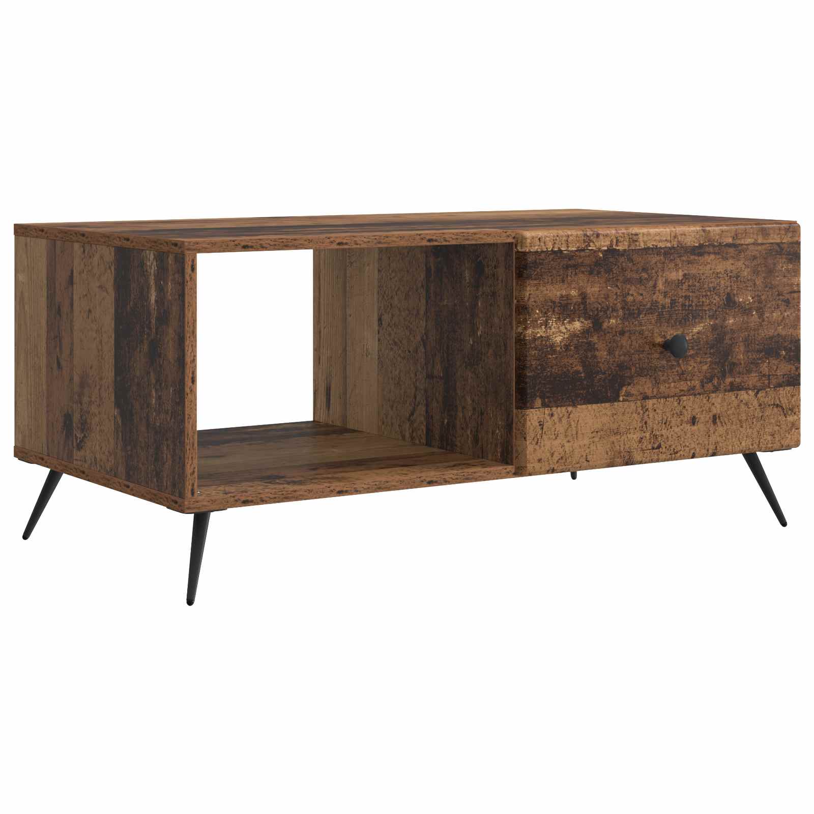 Table basse Bois ancien 90 x 50 x 40 cm Bois d'ingénierie - XIOS