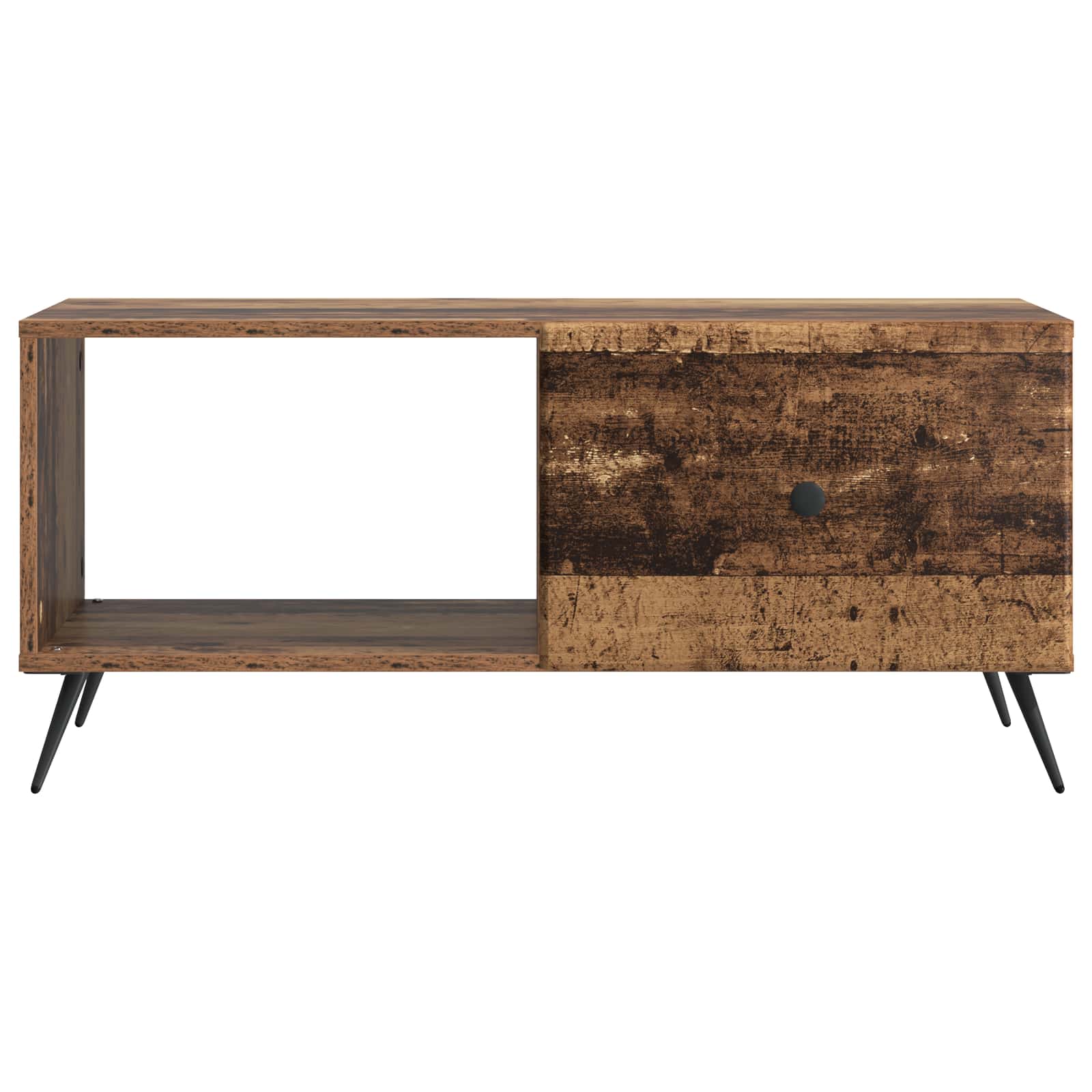 Table basse Bois ancien 90 x 50 x 40 cm Bois d'ingénierie - XIOS
