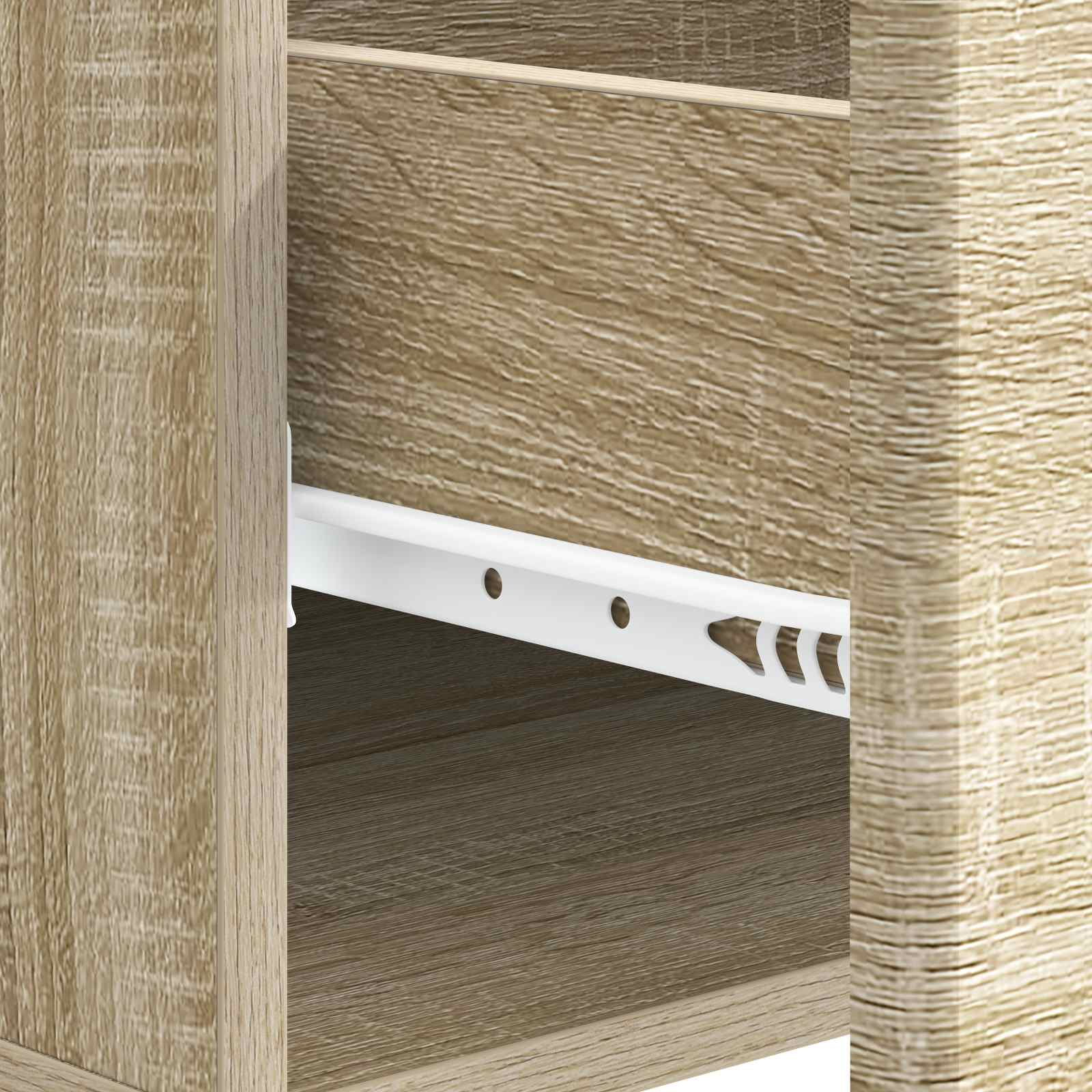 Table basse Chêne Sonoma 49 x 50 x 40 cm Bois d'ingénierie - XIOS