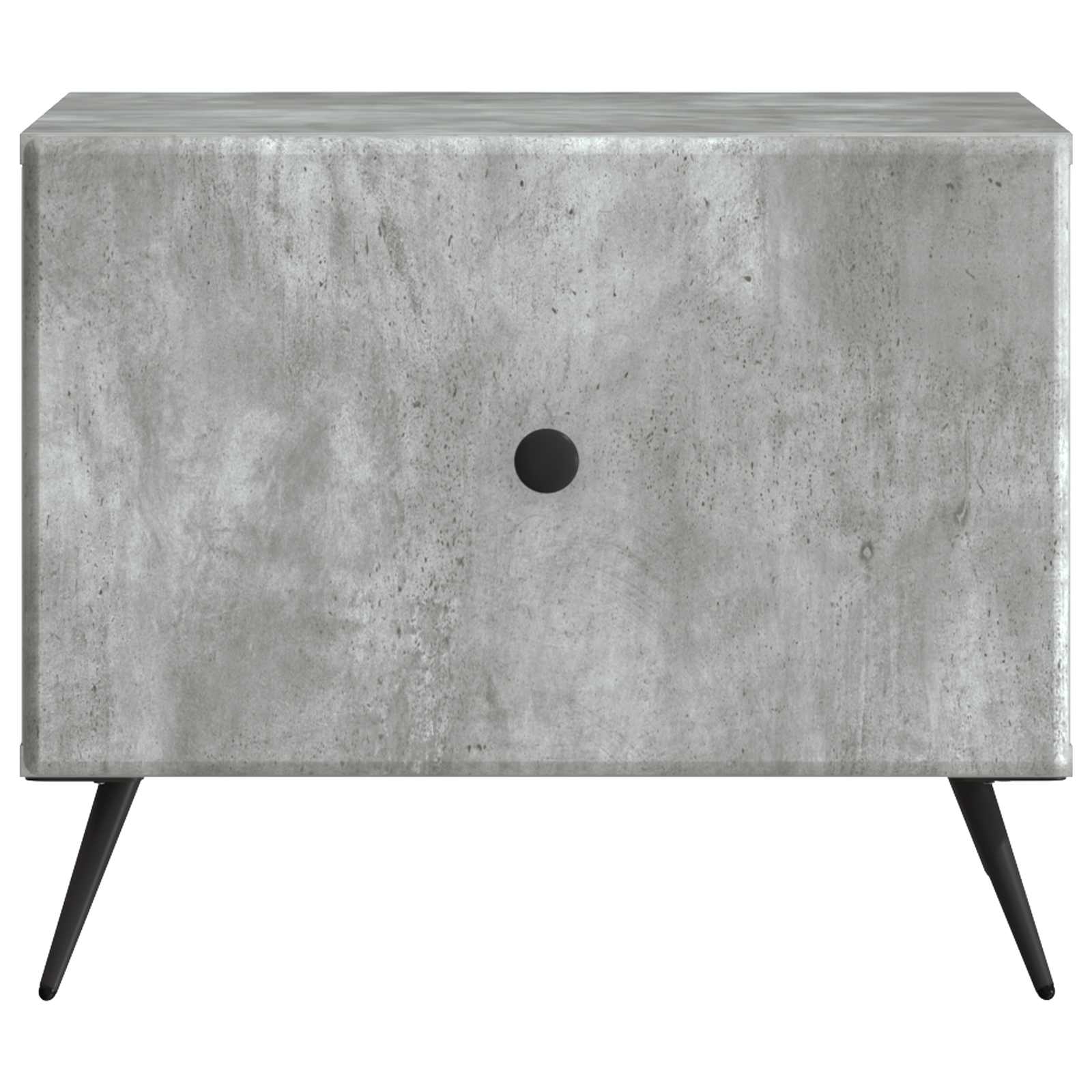 Table basse Gris béton 49 x 50 x 40 cm Bois d'ingénierie - XIOS