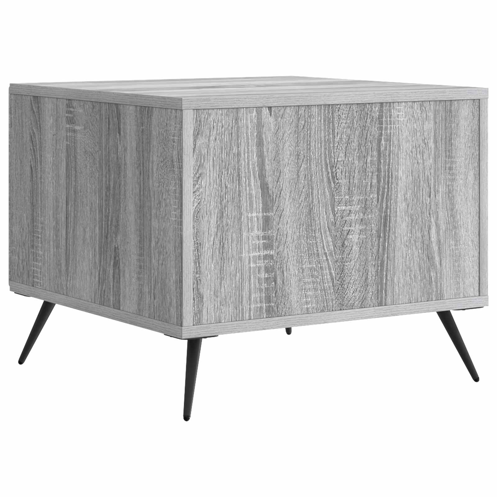 Table basse Sonoma gris 49 x 50 x 40 cm Bois d'ingénierie - XIOS