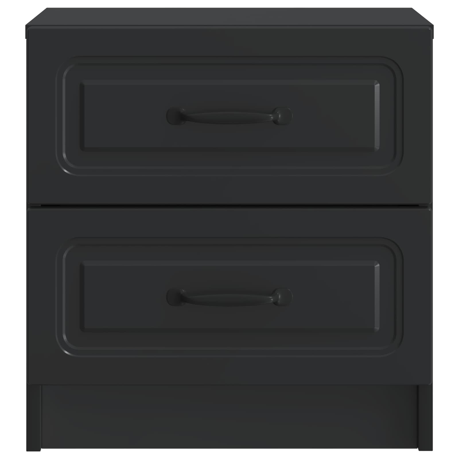 Cabinet de chevet Noir 43 x 34,5 x 44,5 cm Bois d'ingénierie - XIOS