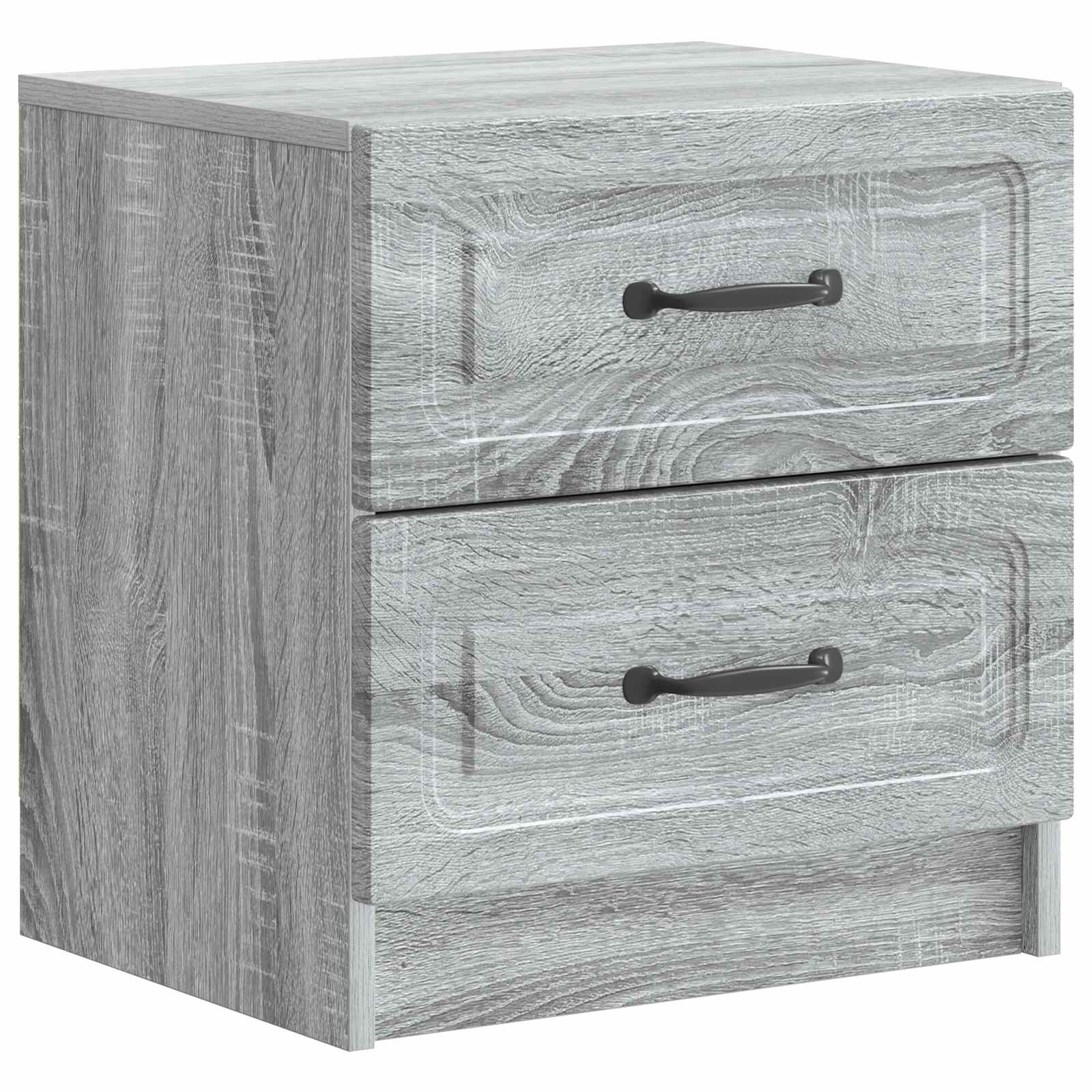 Cabinet de chevet avec tiroir Sonoma gris 43 x 34,5 x 44,5 cm - XIOS