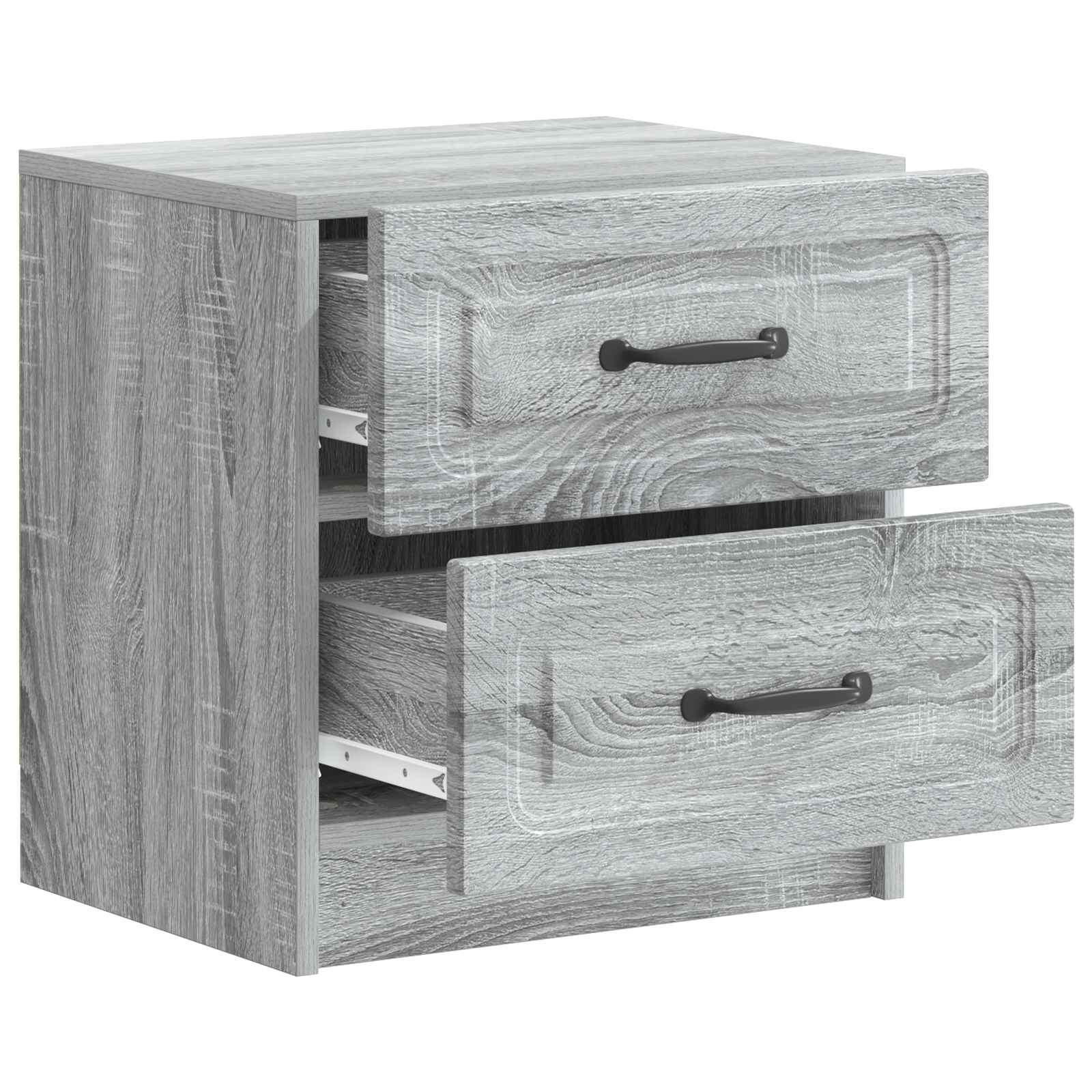 Cabinet de chevet avec tiroir Sonoma gris 43 x 34,5 x 44,5 cm - XIOS