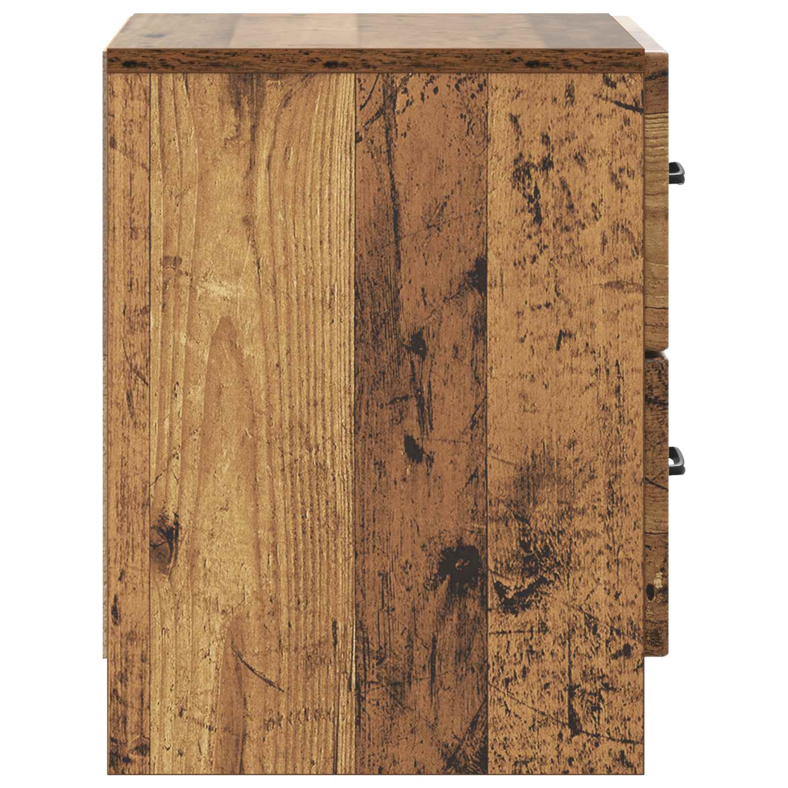 Cabinet de chevet avec tiroir Bois ancien 43 x 34,5 x 44,5 cm - XIOS