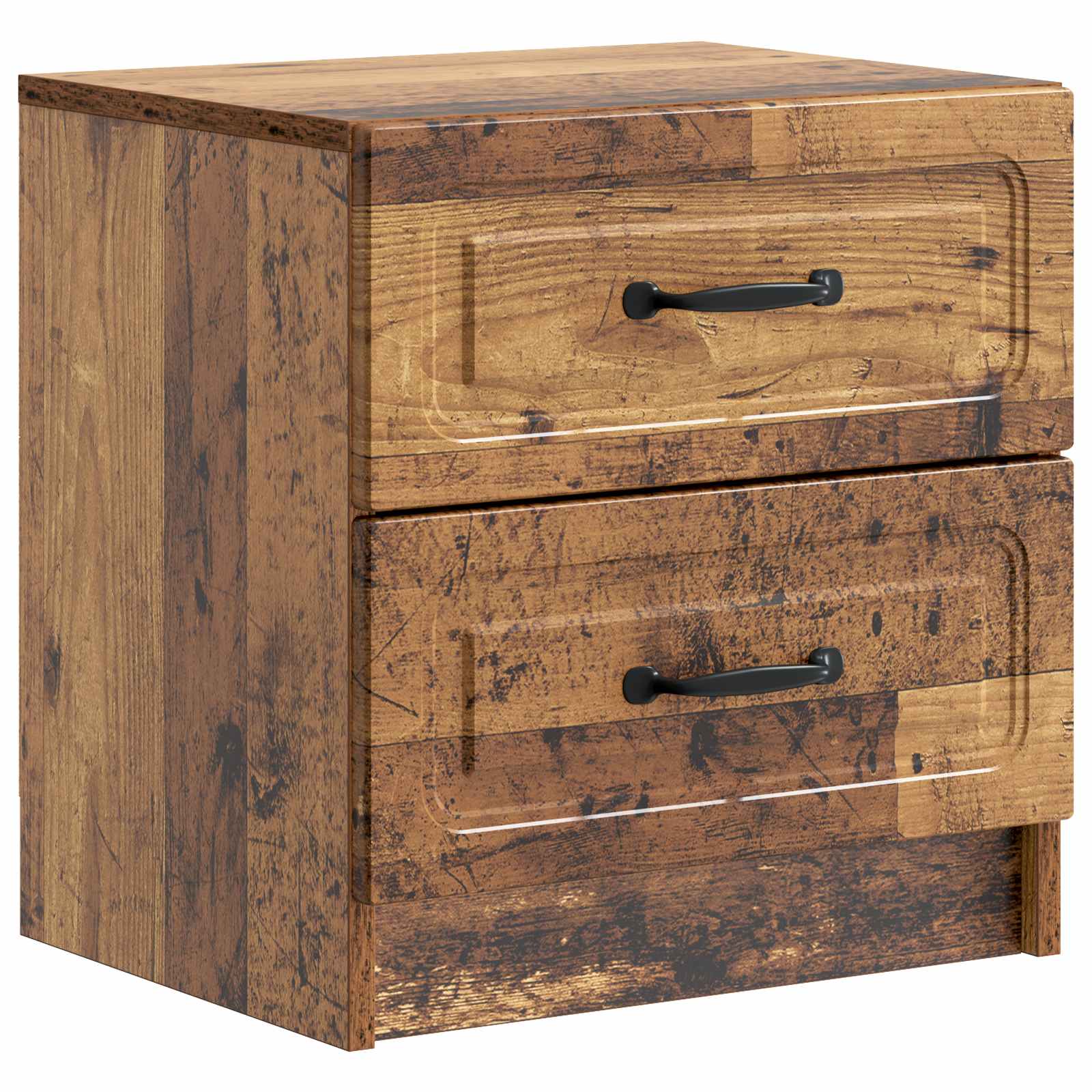 Cabinet de chevet 2 pcs Bois ancien 43 x 34,5 x 44,5 cm - XIOS