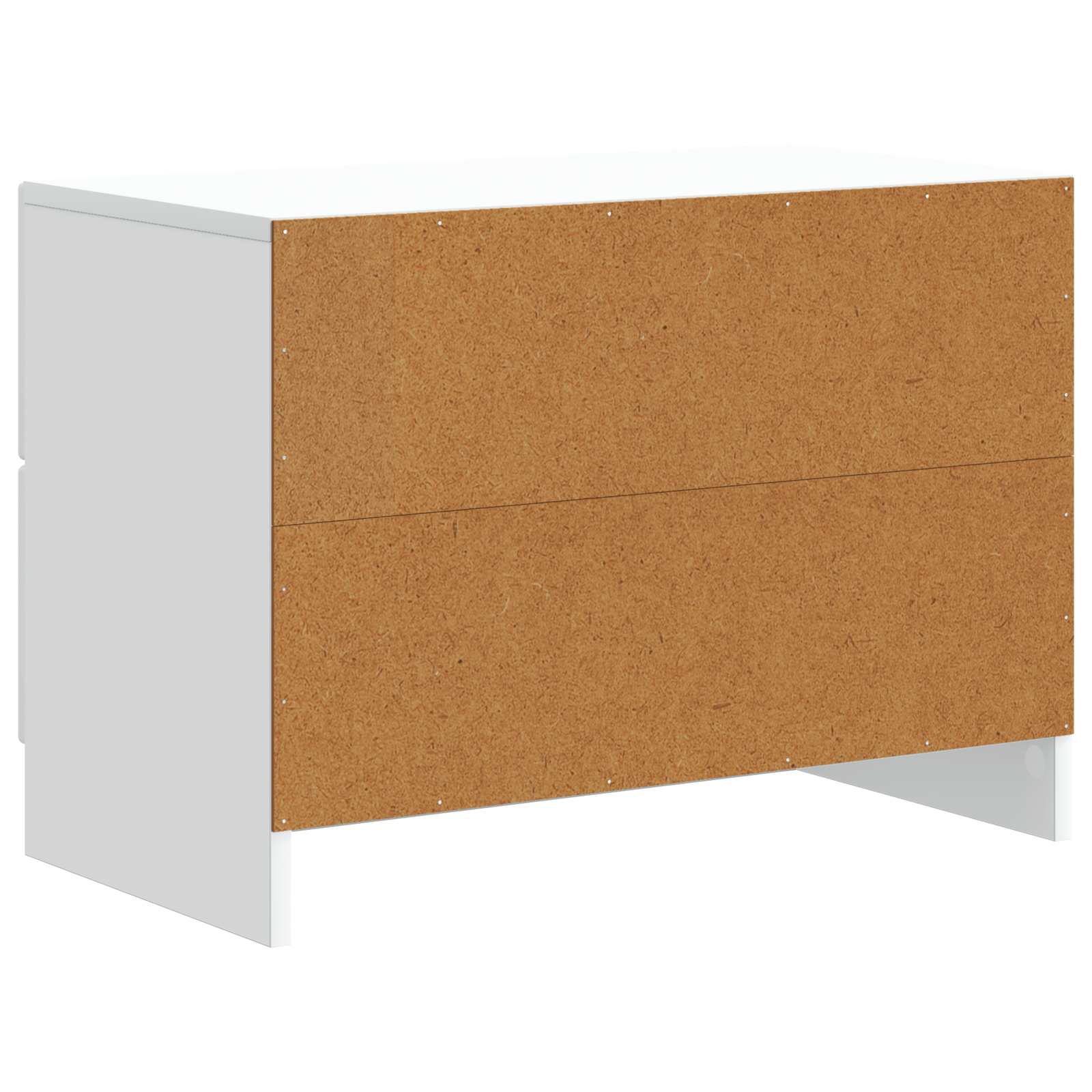 Cabinet de chevet Blanc 62 x 34,5 x 44,5 cm Bois d'ingénierie - XIOS
