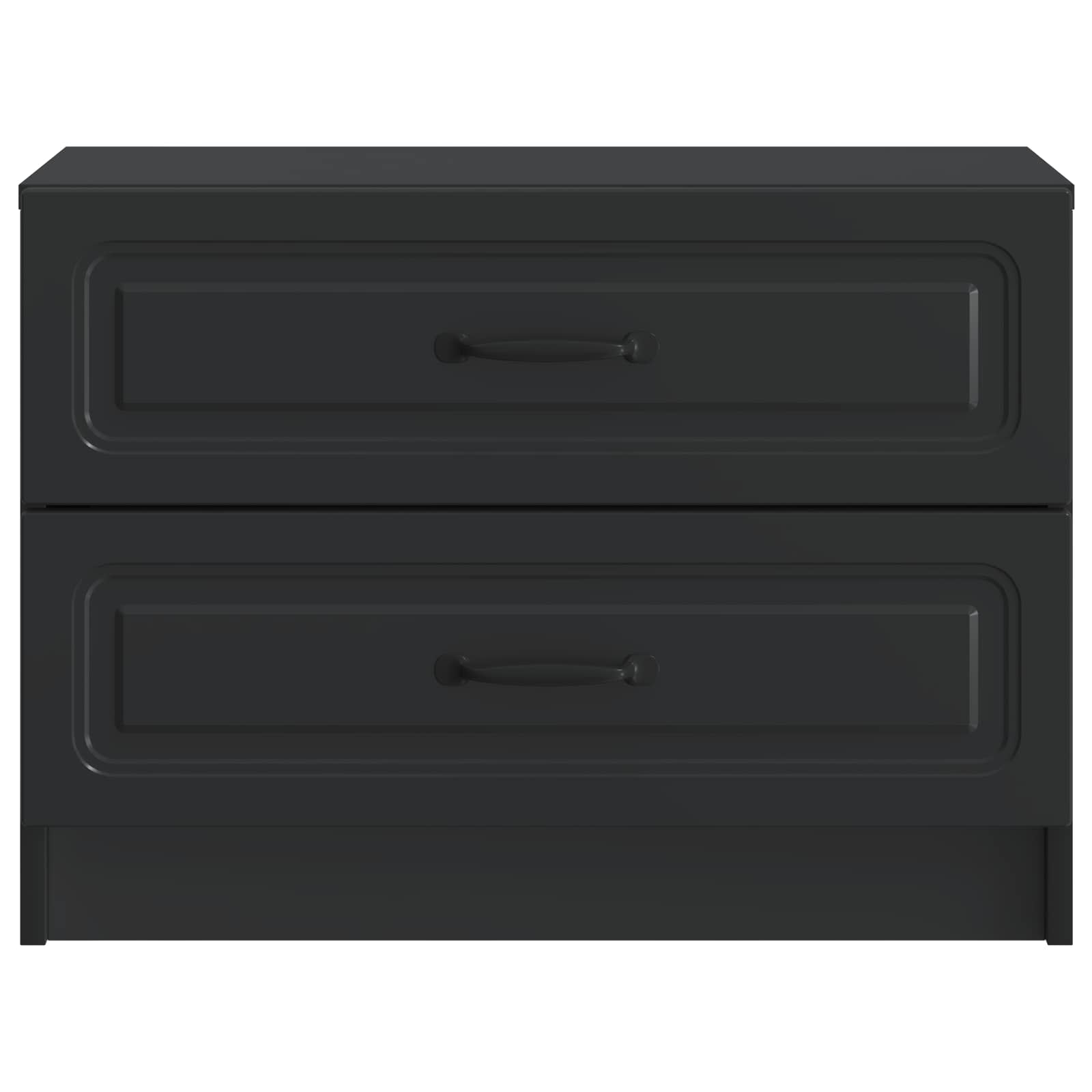 Cabinet de chevet Noir 62 x 34,5 x 44,5 cm Bois d'ingénierie - XIOS