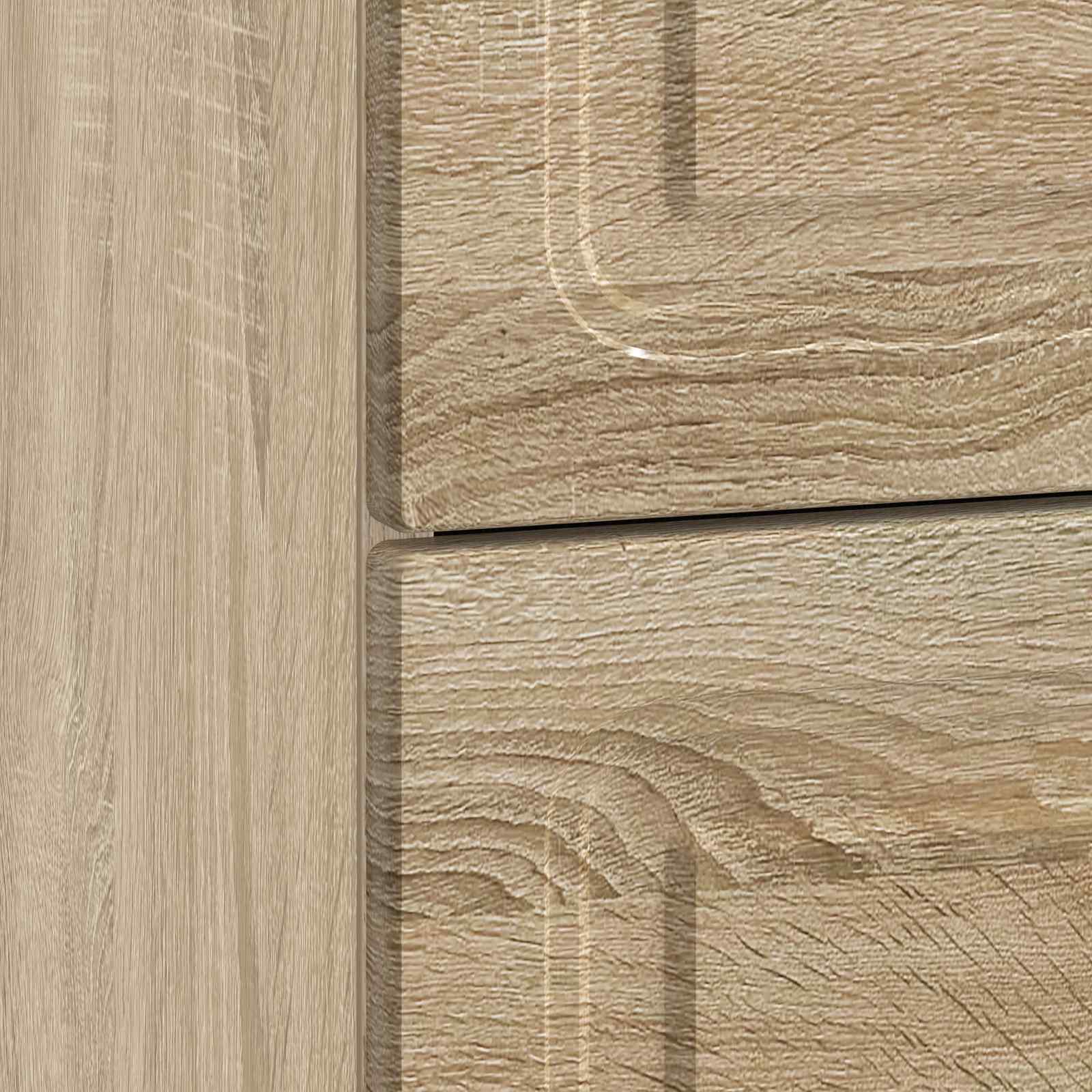 Cabinet de chevet avec tiroir Chêne Sonoma 62 x 34,5 x 44,5 cm - XIOS
