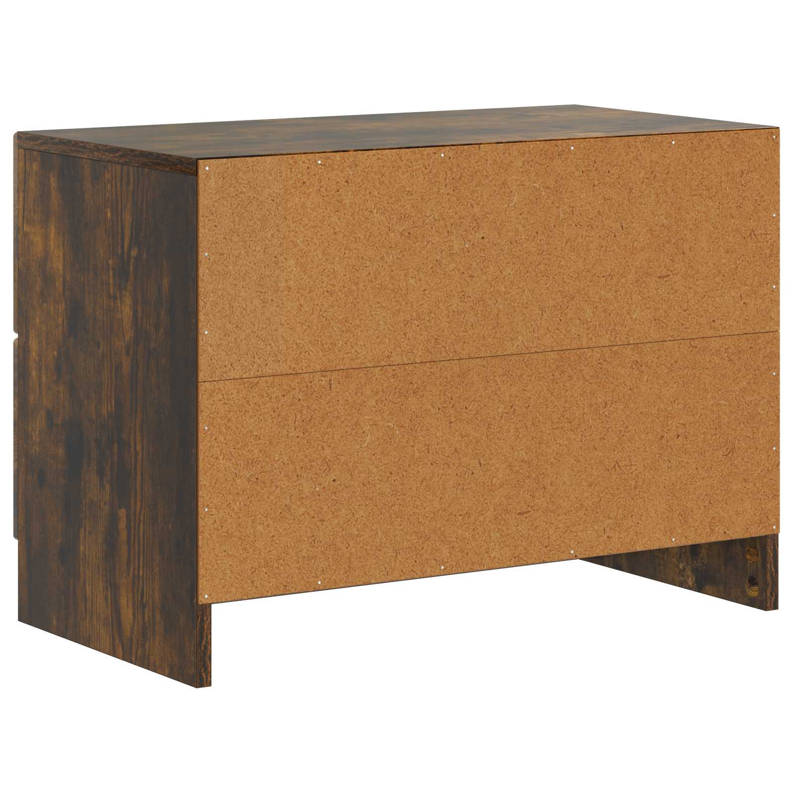 Cabinet de chevet avec tiroir Chêne fumé 62 x 34,5 x 44,5 cm - XIOS