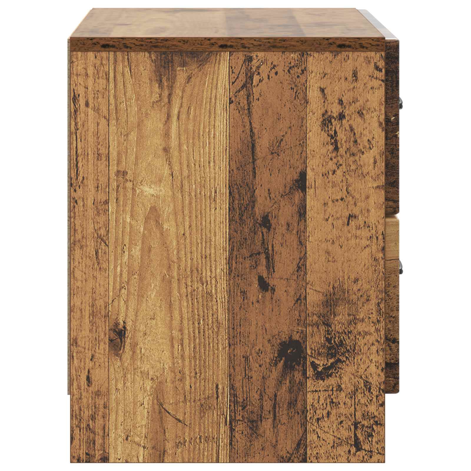 Cabinet de chevet avec tiroir Bois ancien 62 x 34,5 x 44,5 cm - XIOS