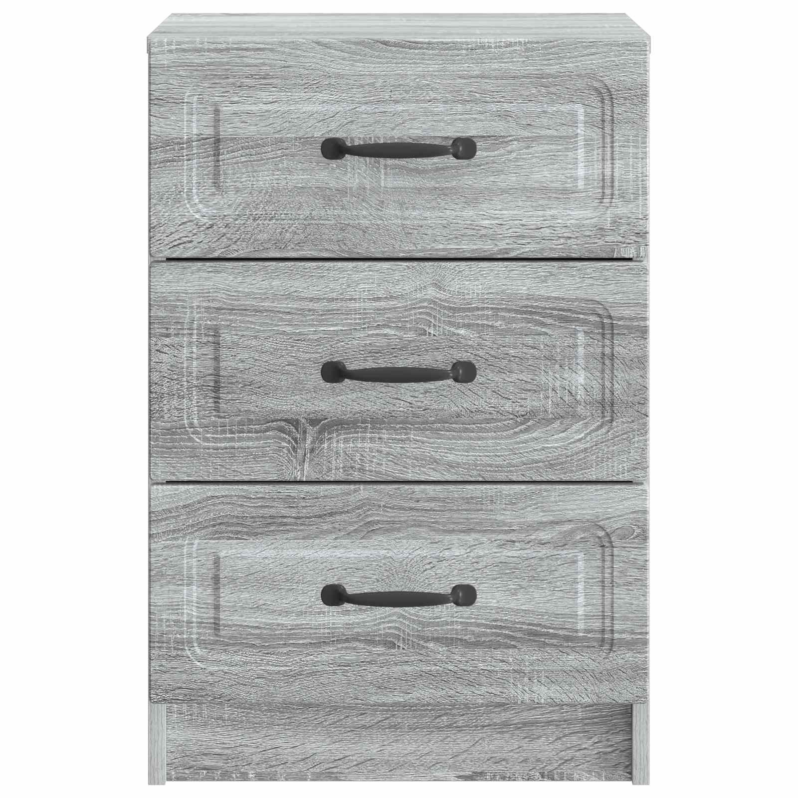 Cabinet de chevet avec tiroir Sonoma gris 43 x 41 x 63,5 cm - XIOS