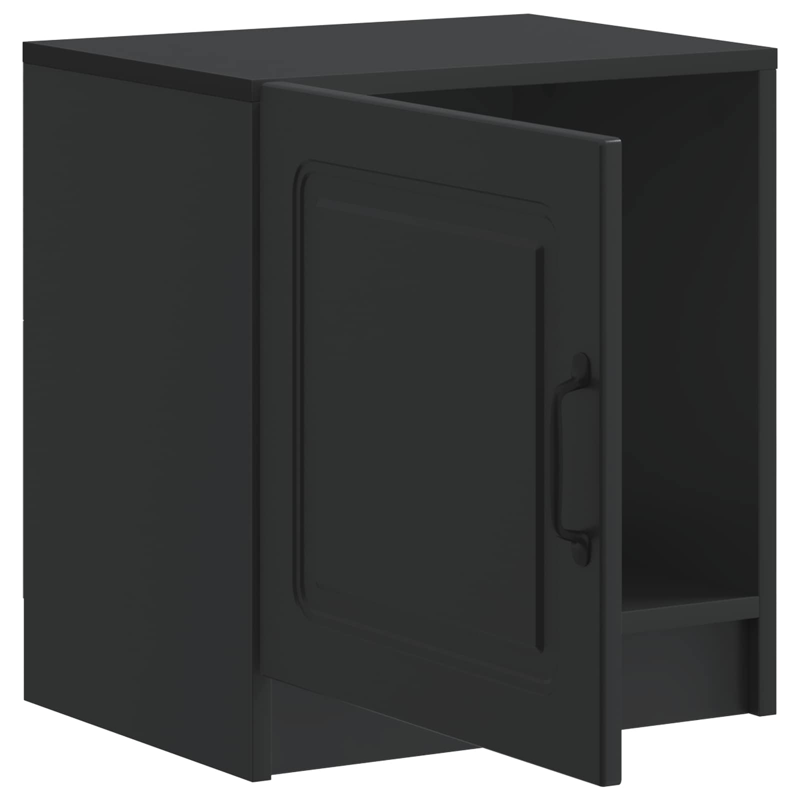 Cabinet de chevet 2 pcs Noir 43 x 34,5 x 47 cm - XIOS