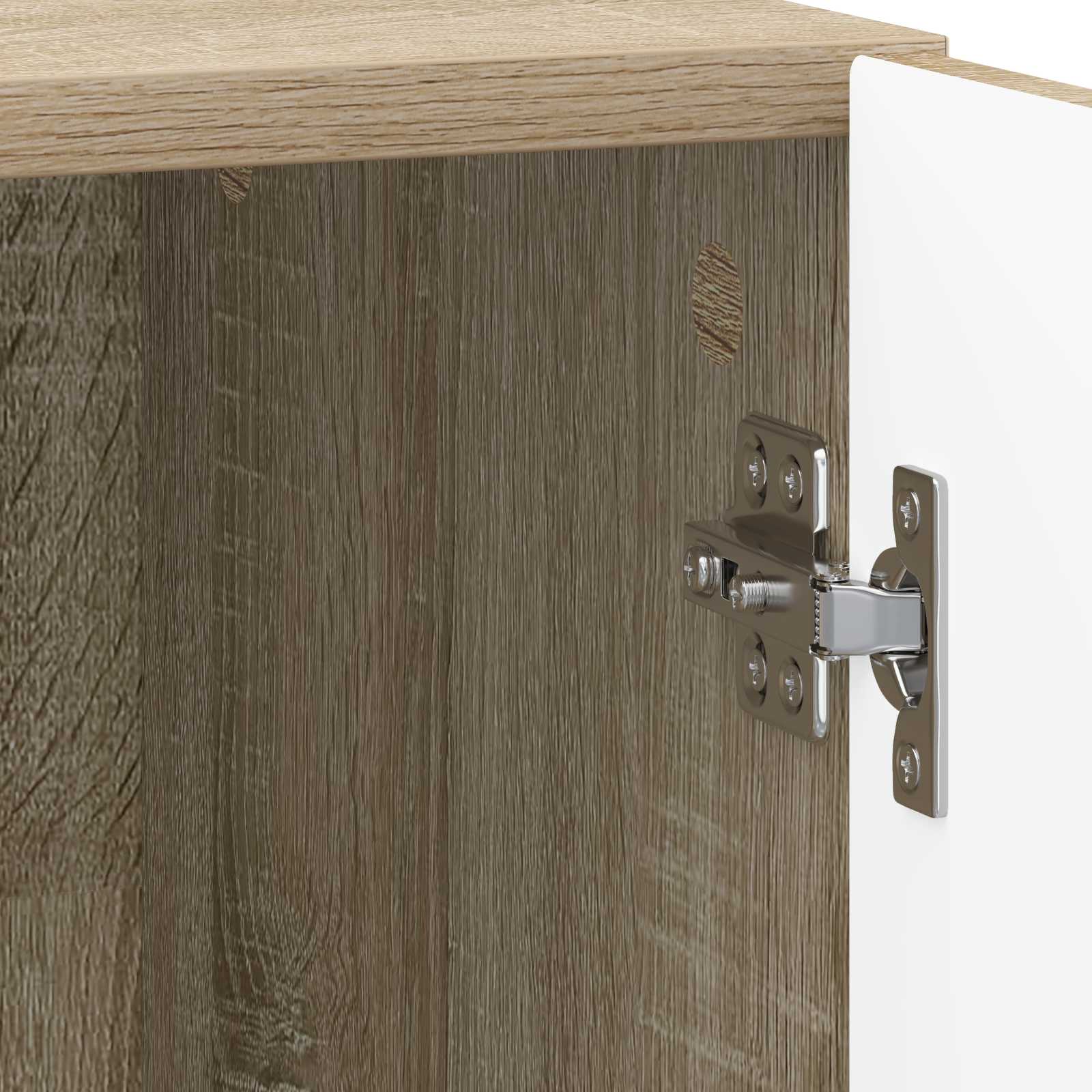 Cabinet de chevet 2 pcs Chêne Sonoma 43 x 34,5 x 47 cm - XIOS