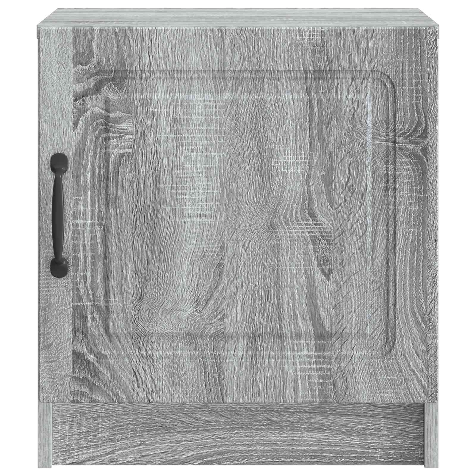 Cabinet de chevet 2 pcs Sonoma gris 43 x 34,5 x 47 cm - XIOS
