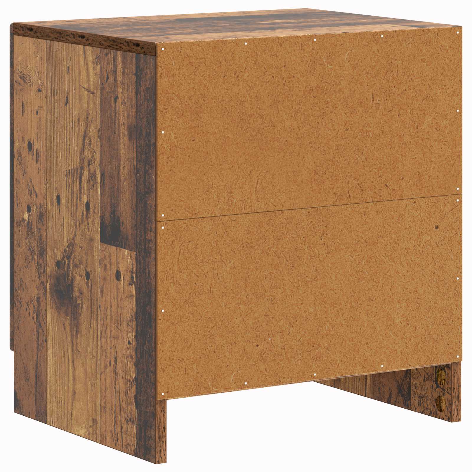 Cabinet de chevet 2 pcs Bois ancien 43 x 34,5 x 47 cm - XIOS