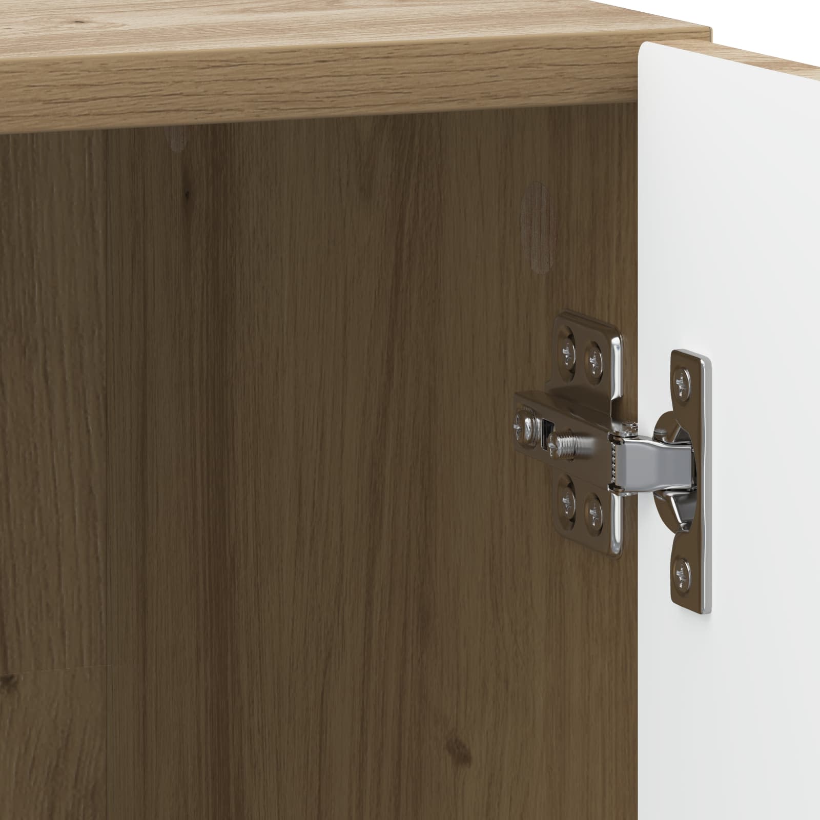 Cabinet de chevet 2 pcs Chêne artisanal 43 x 34,5 x 47 cm - XIOS