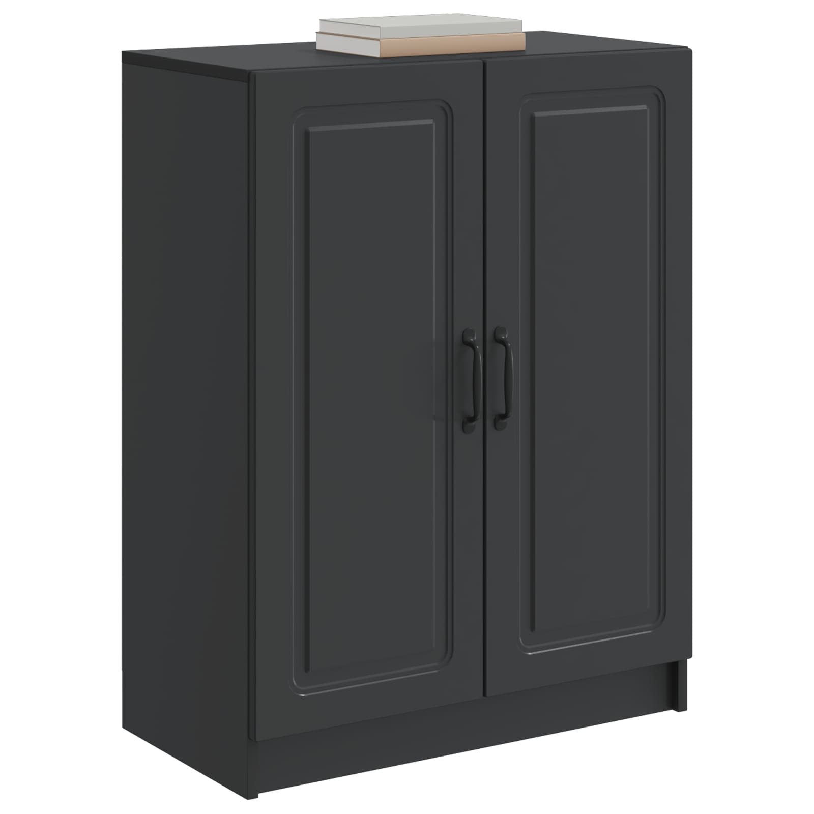 Buffet Noir 66 x 34,5 x 87 cm Bois d'ingénierie - XIOS