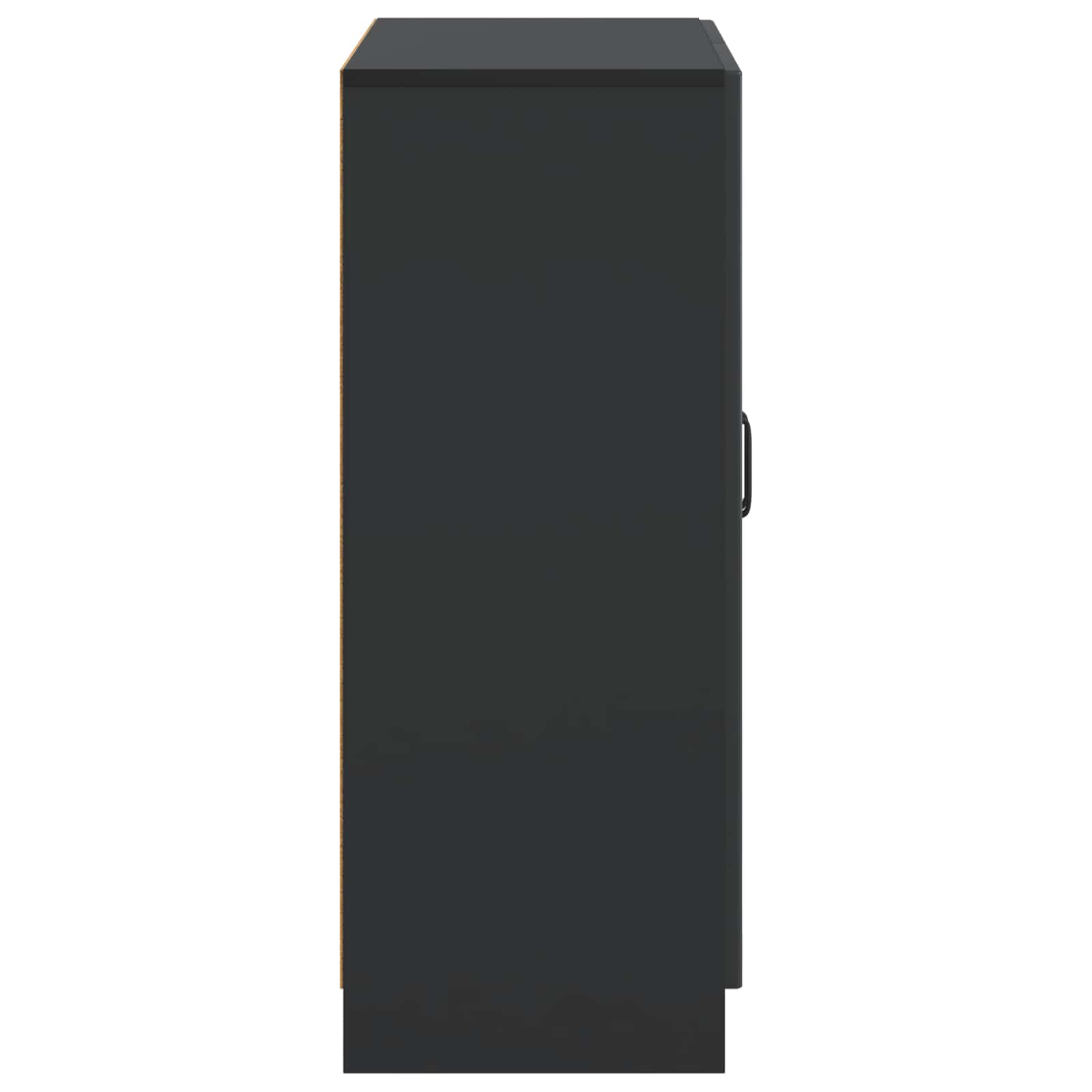 Buffet Noir 66 x 34,5 x 87 cm Bois d'ingénierie - XIOS