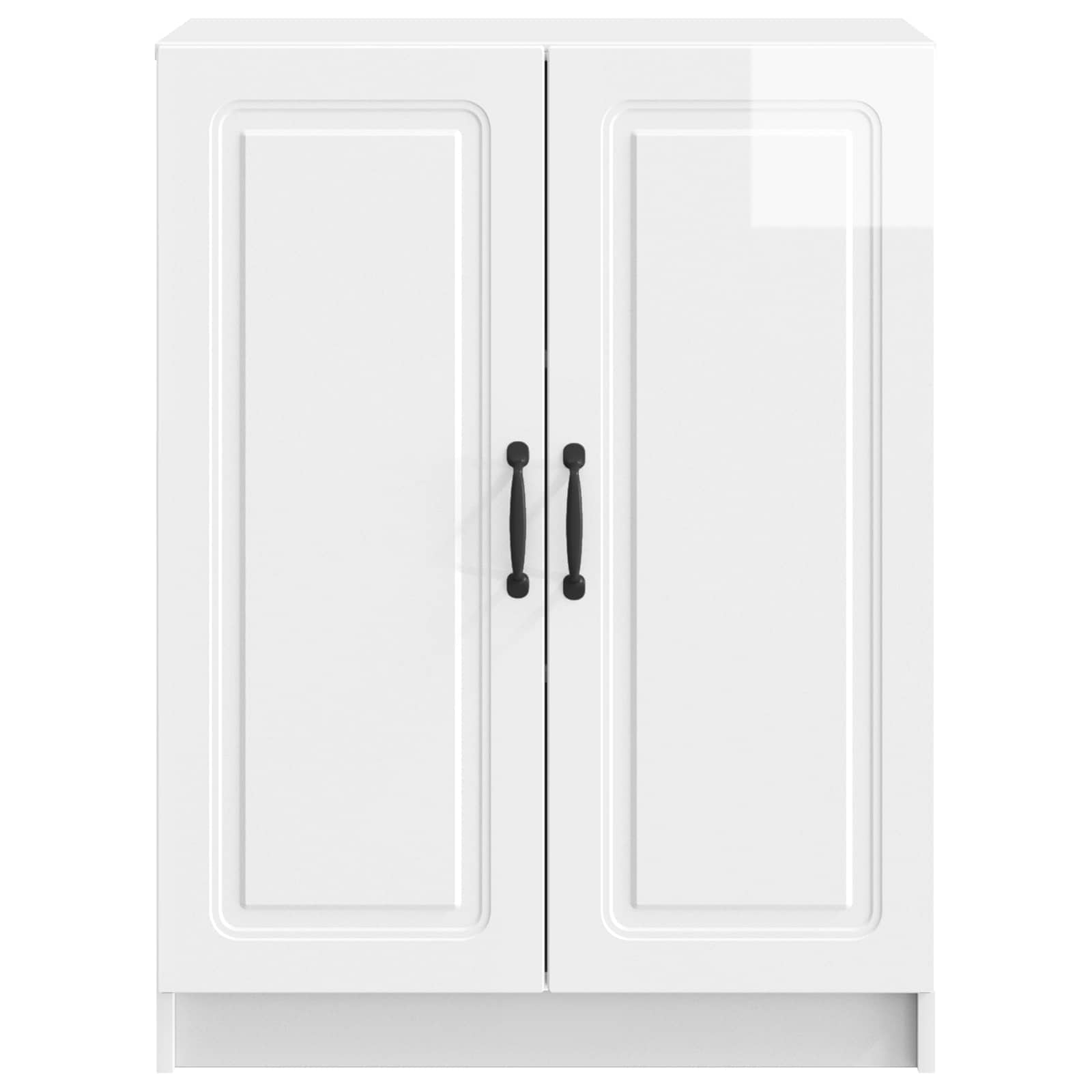 Buffet Blanc brillant 66 x 34,5 x 87 cm Bois d'ingénierie - XIOS