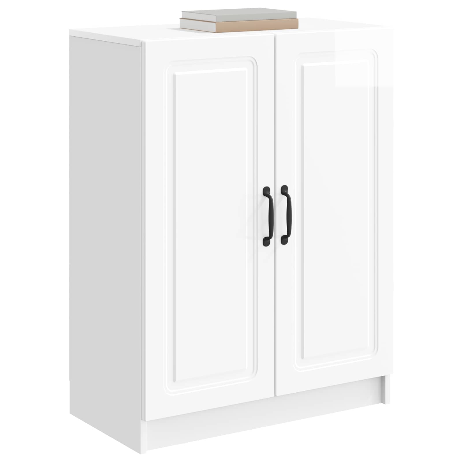 Buffet Blanc brillant 66 x 34,5 x 87 cm Bois d'ingénierie - XIOS