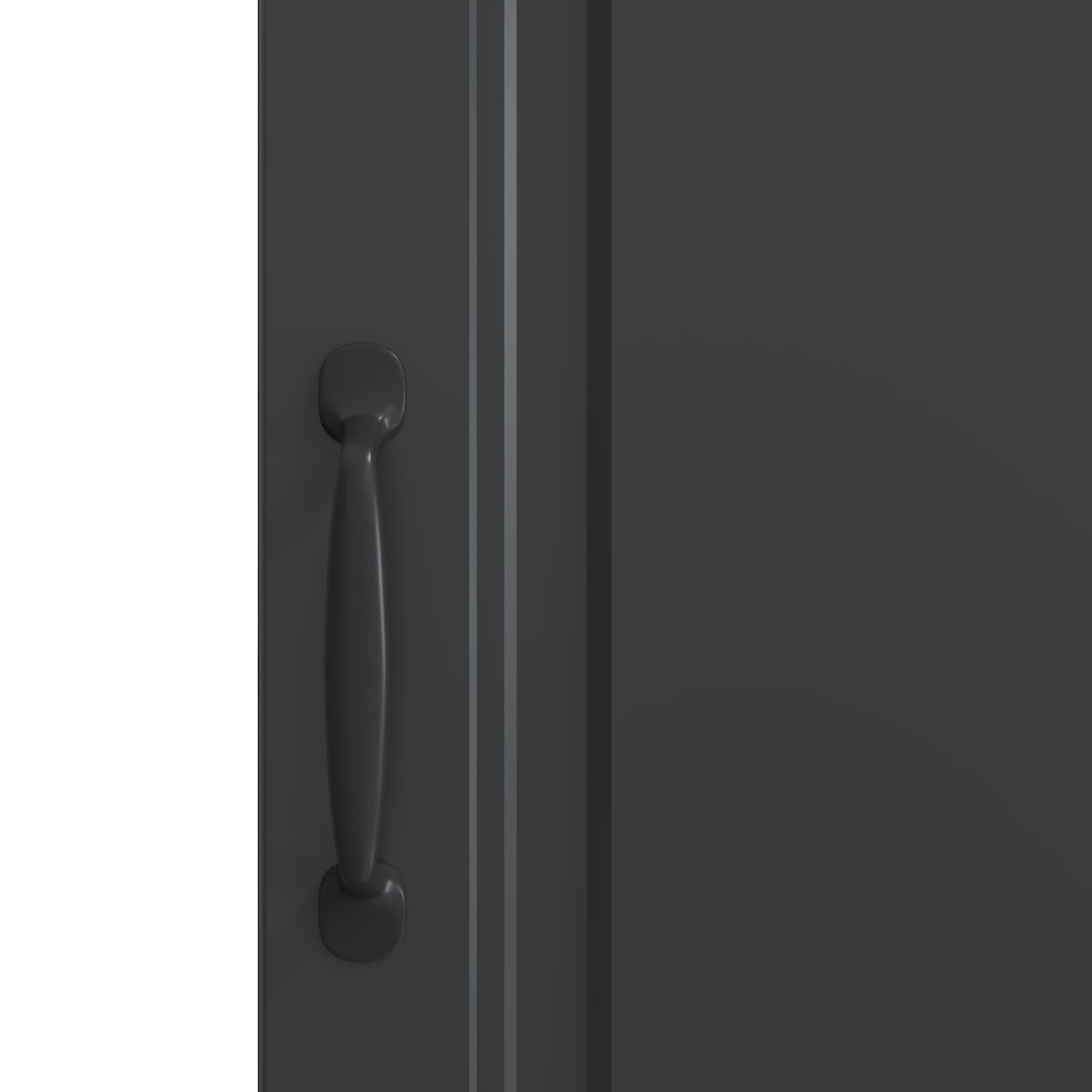 Buffet Noir 33 x 34,5 x 87 cm Bois d'ingénierie - XIOS