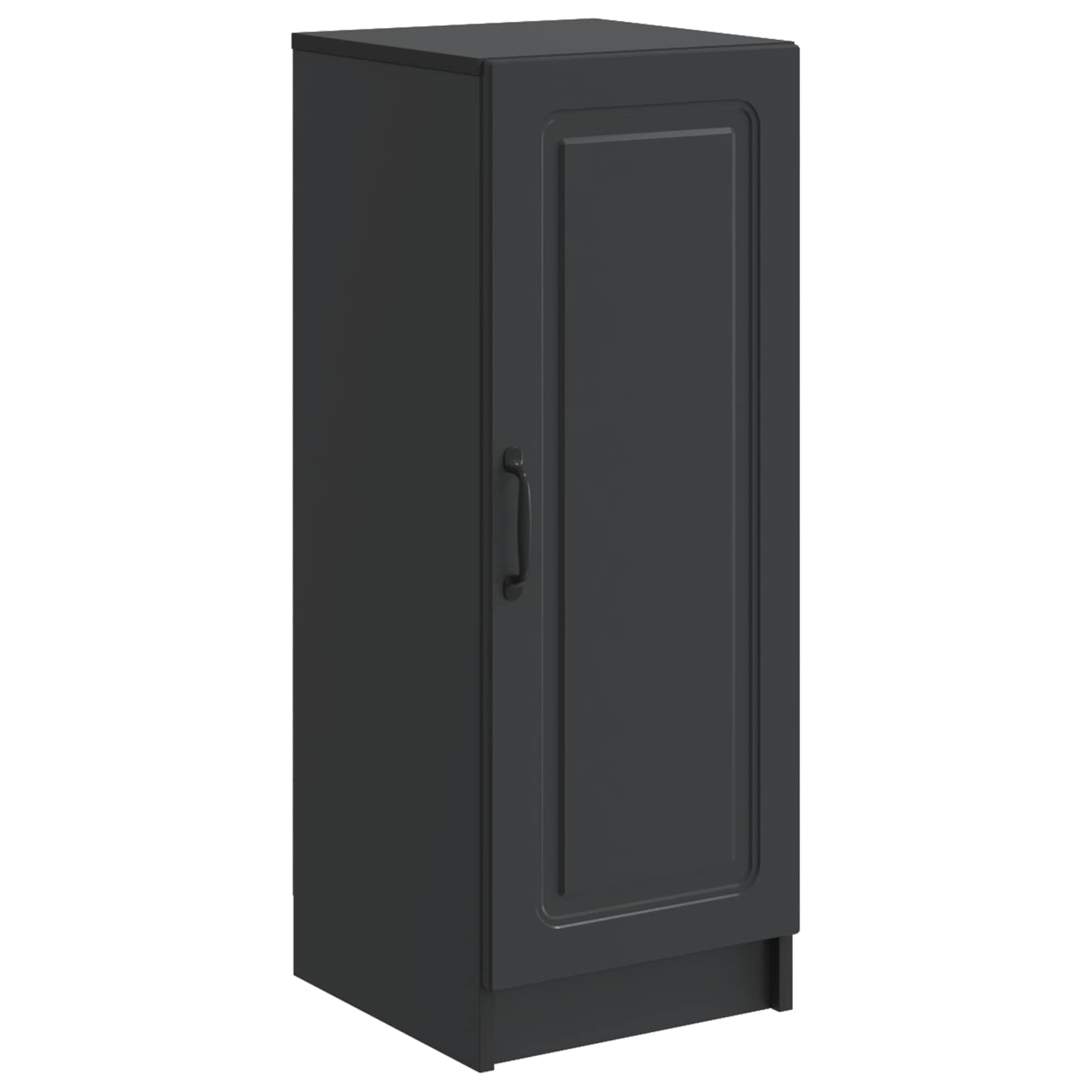 Buffet Noir 33 x 34,5 x 87 cm Bois d'ingénierie - XIOS
