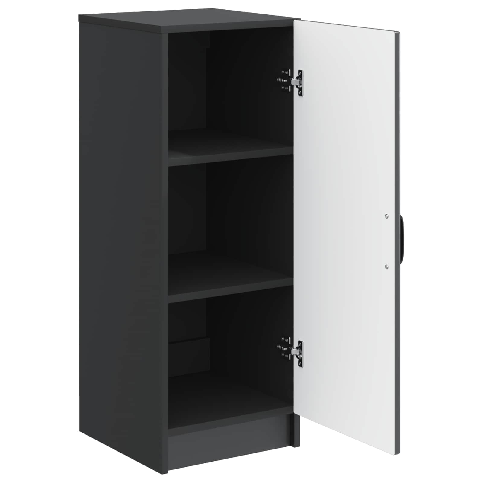 Buffet Noir 33 x 34,5 x 87 cm Bois d'ingénierie - XIOS
