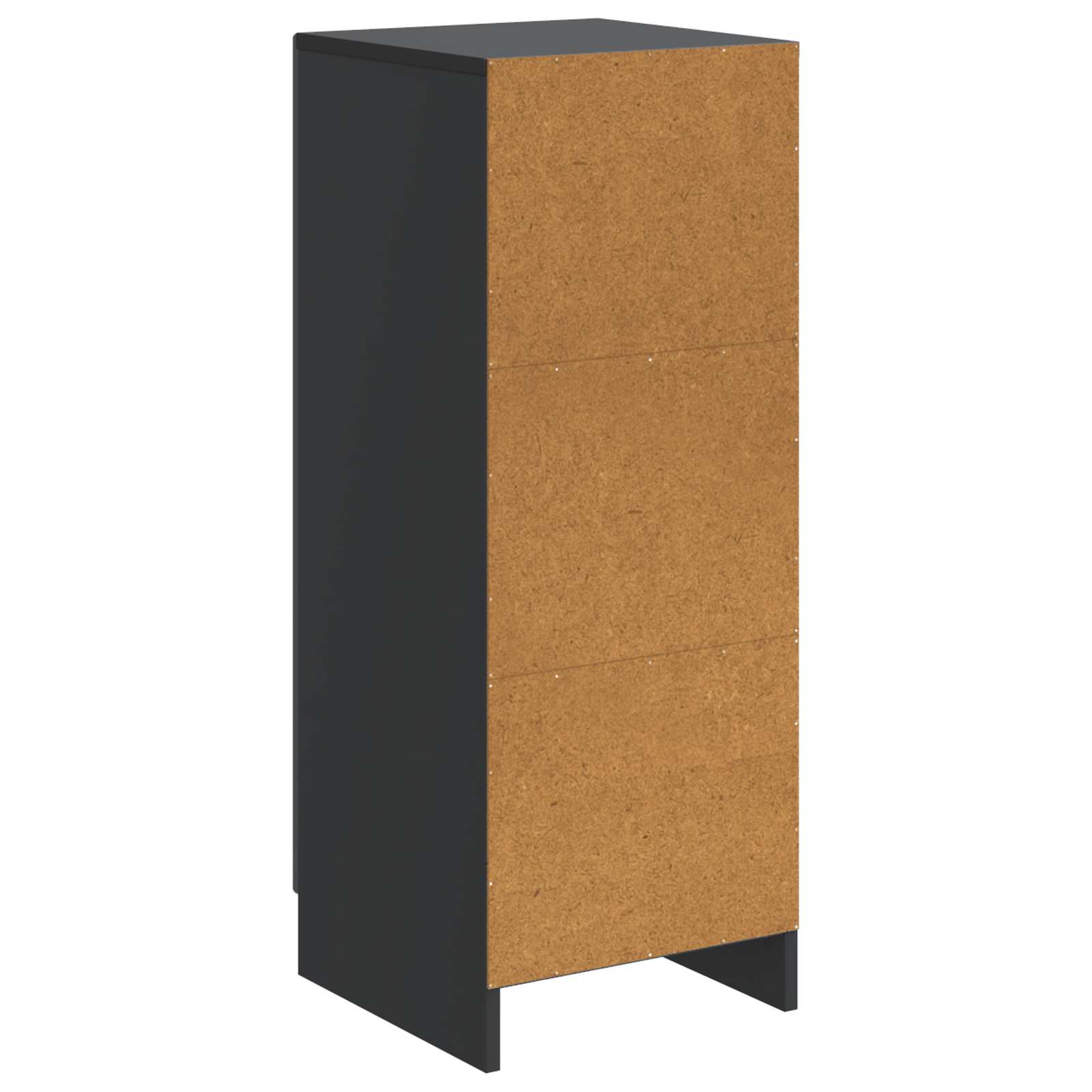 Buffet Noir 33 x 34,5 x 87 cm Bois d'ingénierie - XIOS