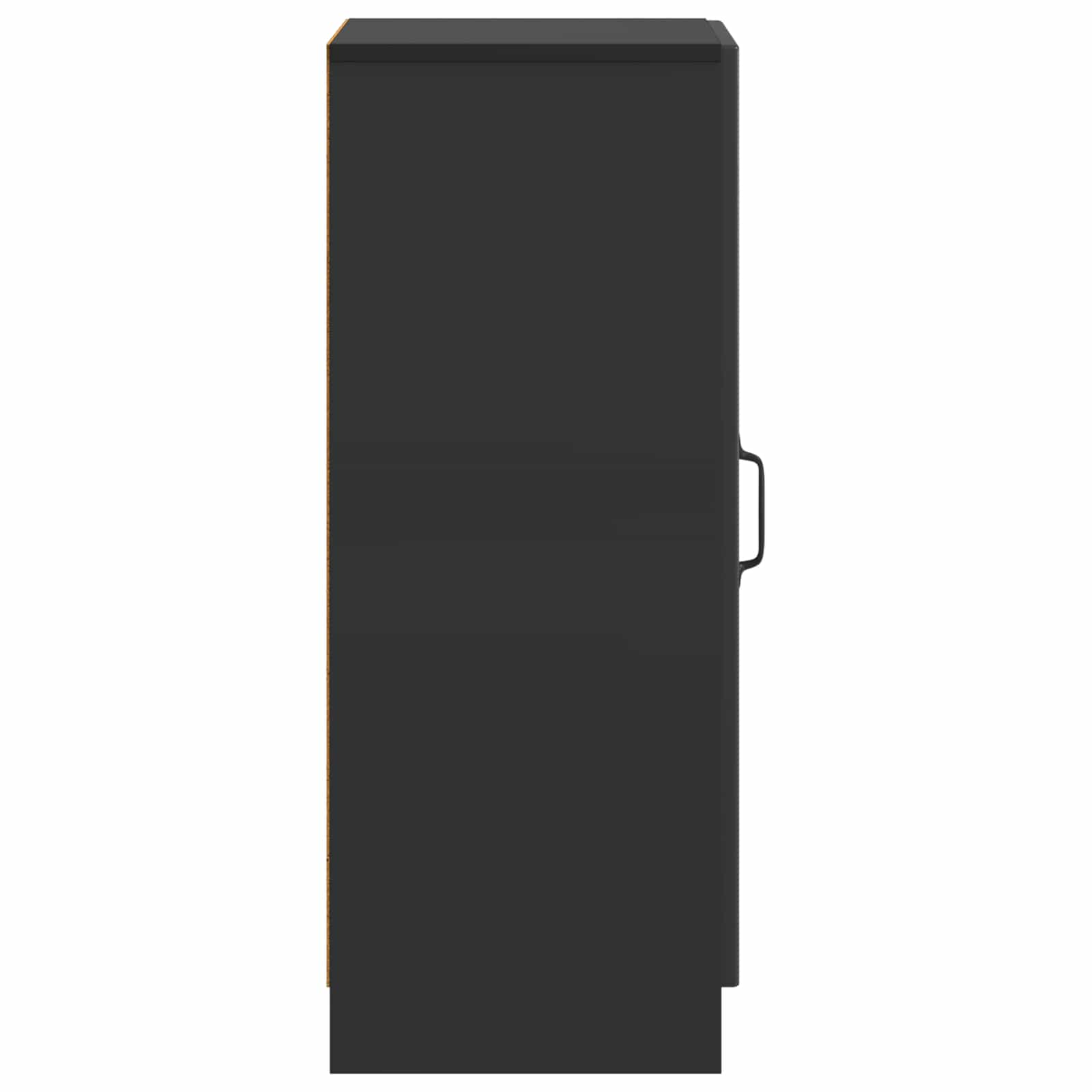 Buffet Noir 33 x 34,5 x 87 cm Bois d'ingénierie - XIOS
