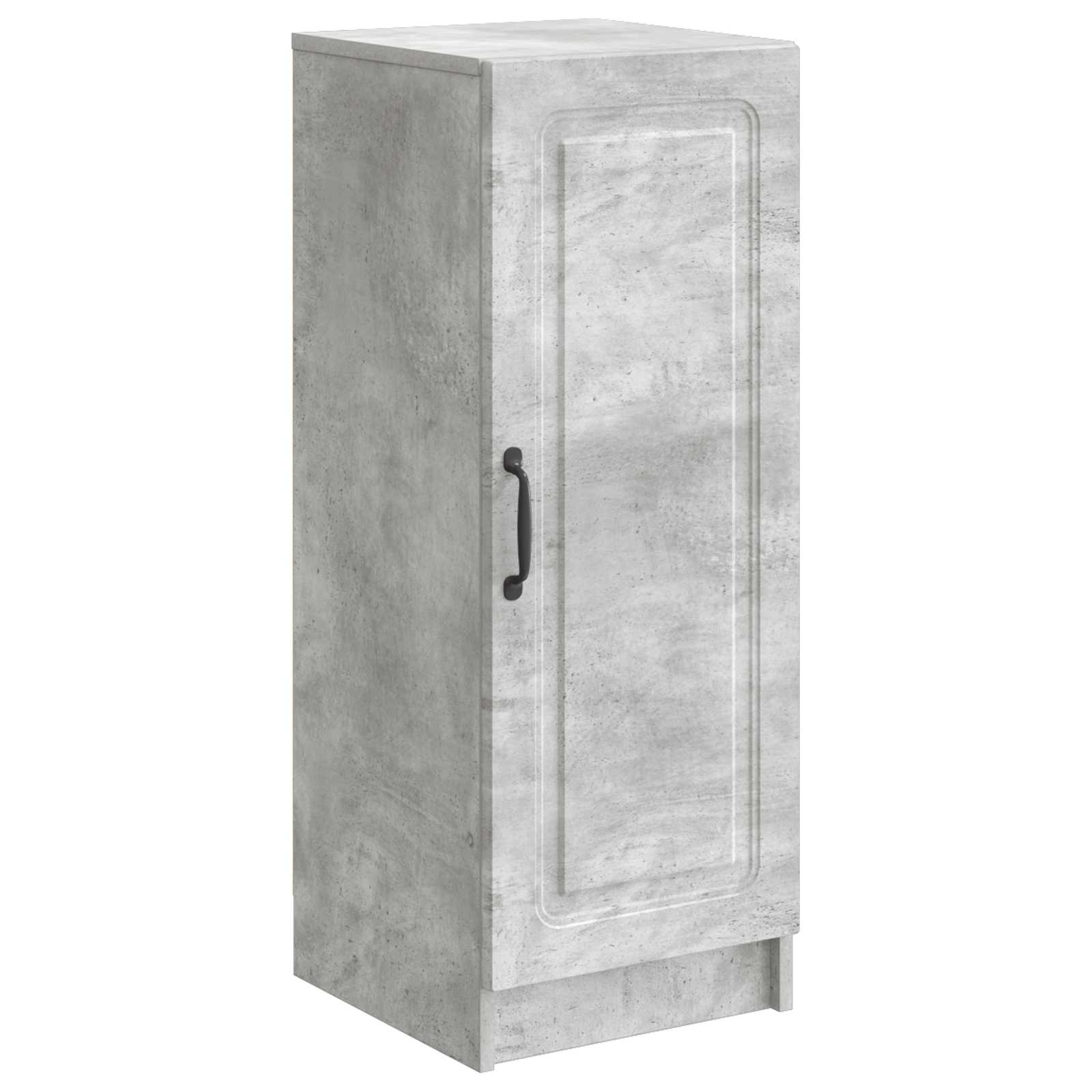 Buffet Gris béton 33 x 34,5 x 87 cm Bois d'ingénierie - XIOS