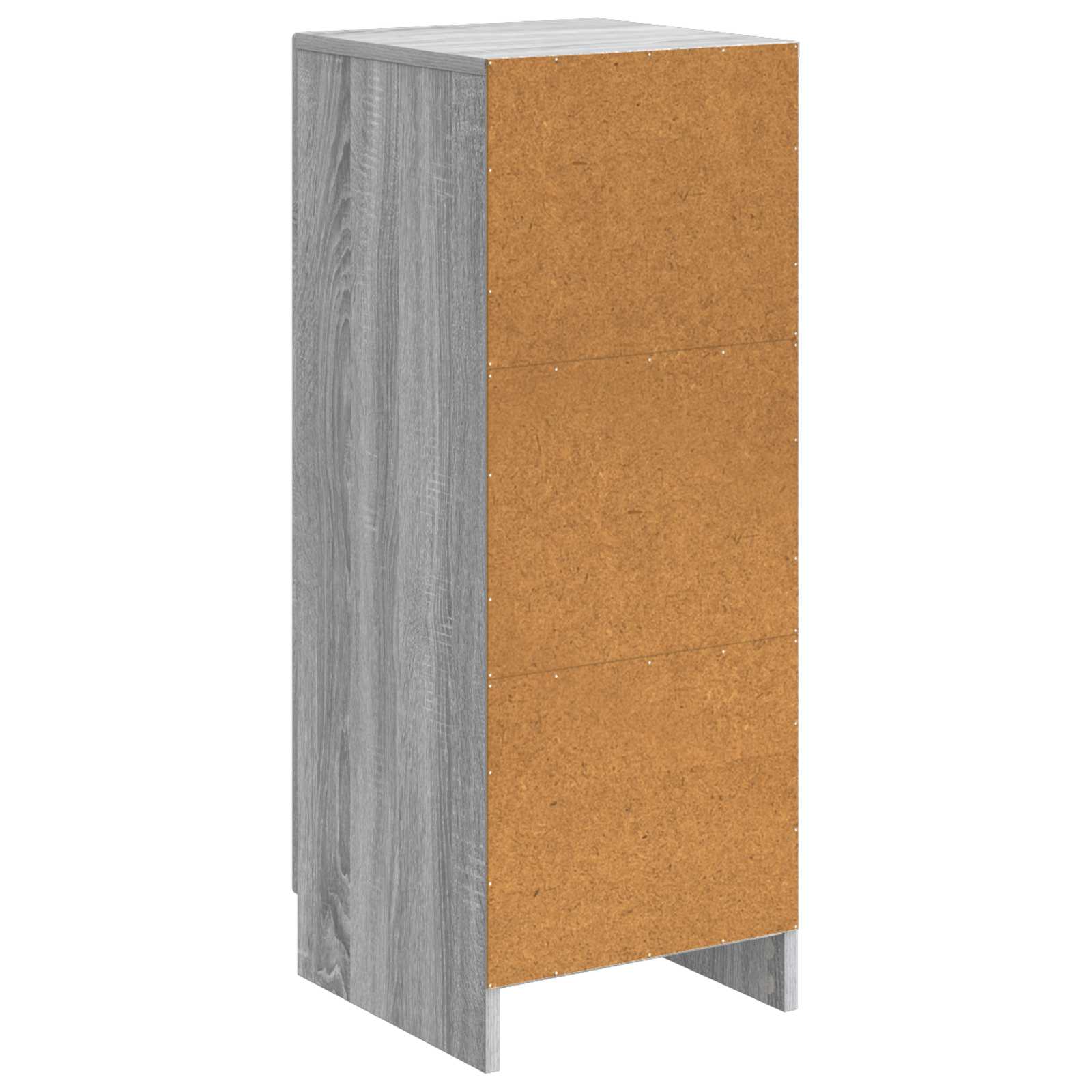 Buffet Sonoma gris 33 x 34,5 x 87 cm Bois d'ingénierie - XIOS