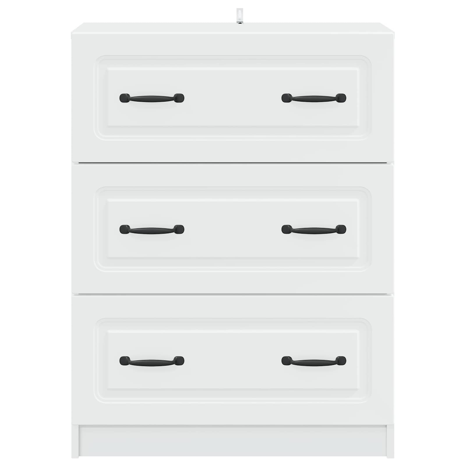 Armoire à tiroirs Blanc 66 x 34,5 x 87 cm Bois d'ingénierie - XIOS