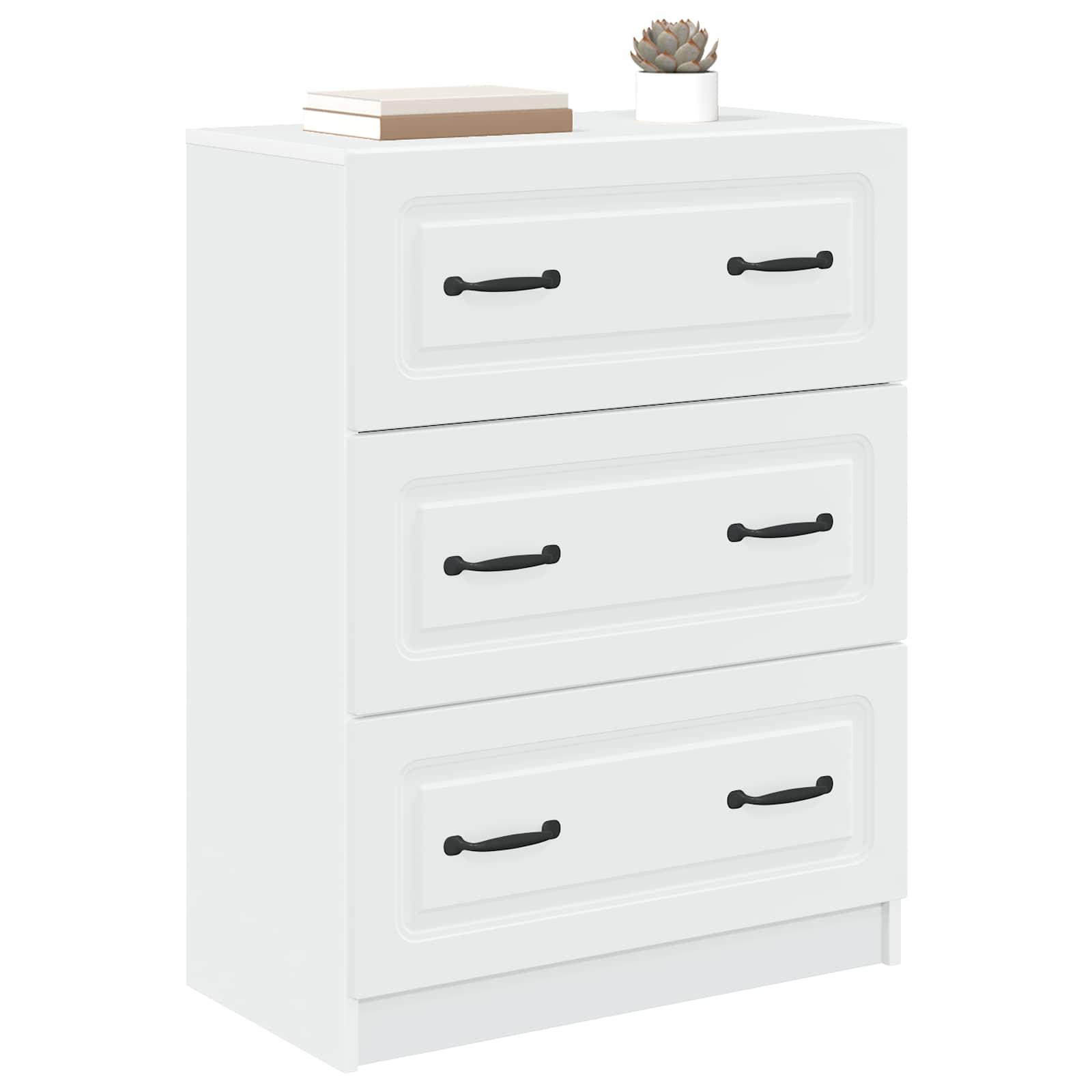 Armoire à tiroirs Blanc 66 x 34,5 x 87 cm Bois d'ingénierie - XIOS