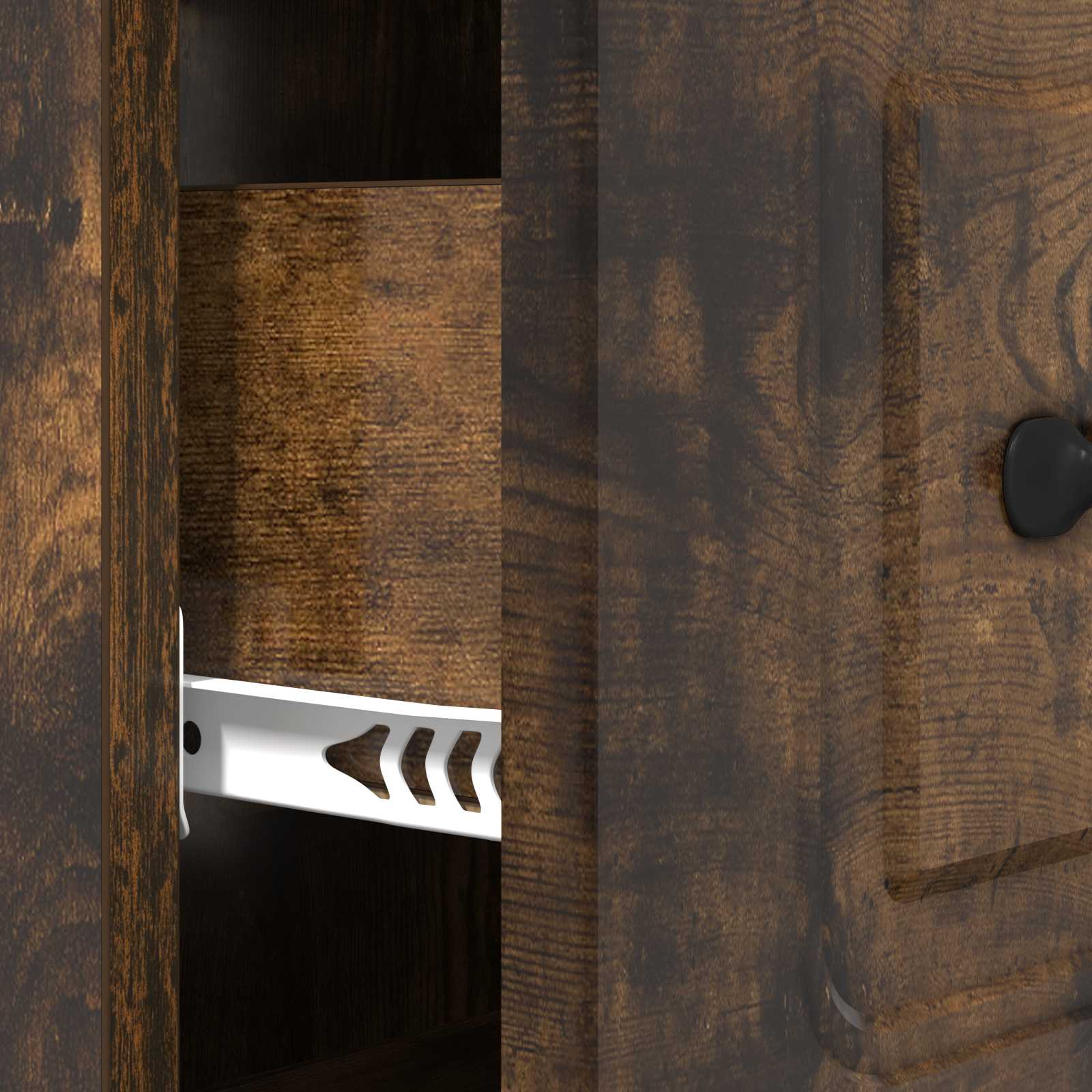 Armoire à tiroirs Chêne fumé 66 x 34,5 x 87 cm - XIOS
