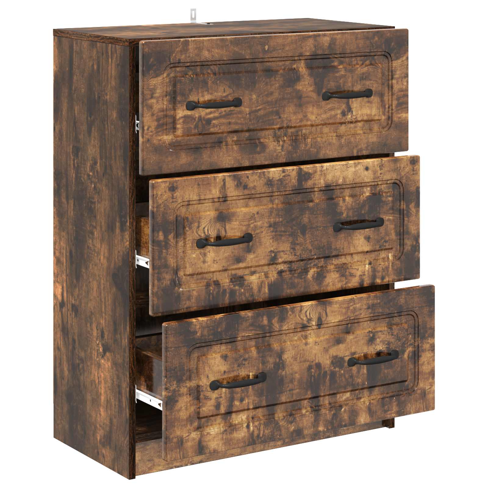 Armoire à tiroirs Chêne fumé 66 x 34,5 x 87 cm - XIOS