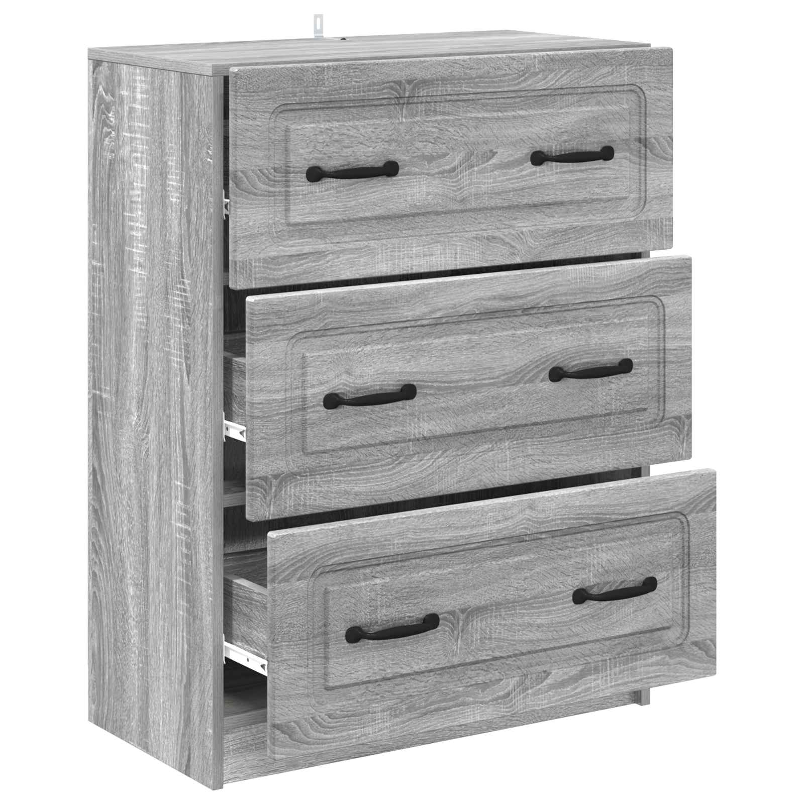 Armoire à tiroirs Sonoma gris 66 x 34,5 x 87 cm - XIOS