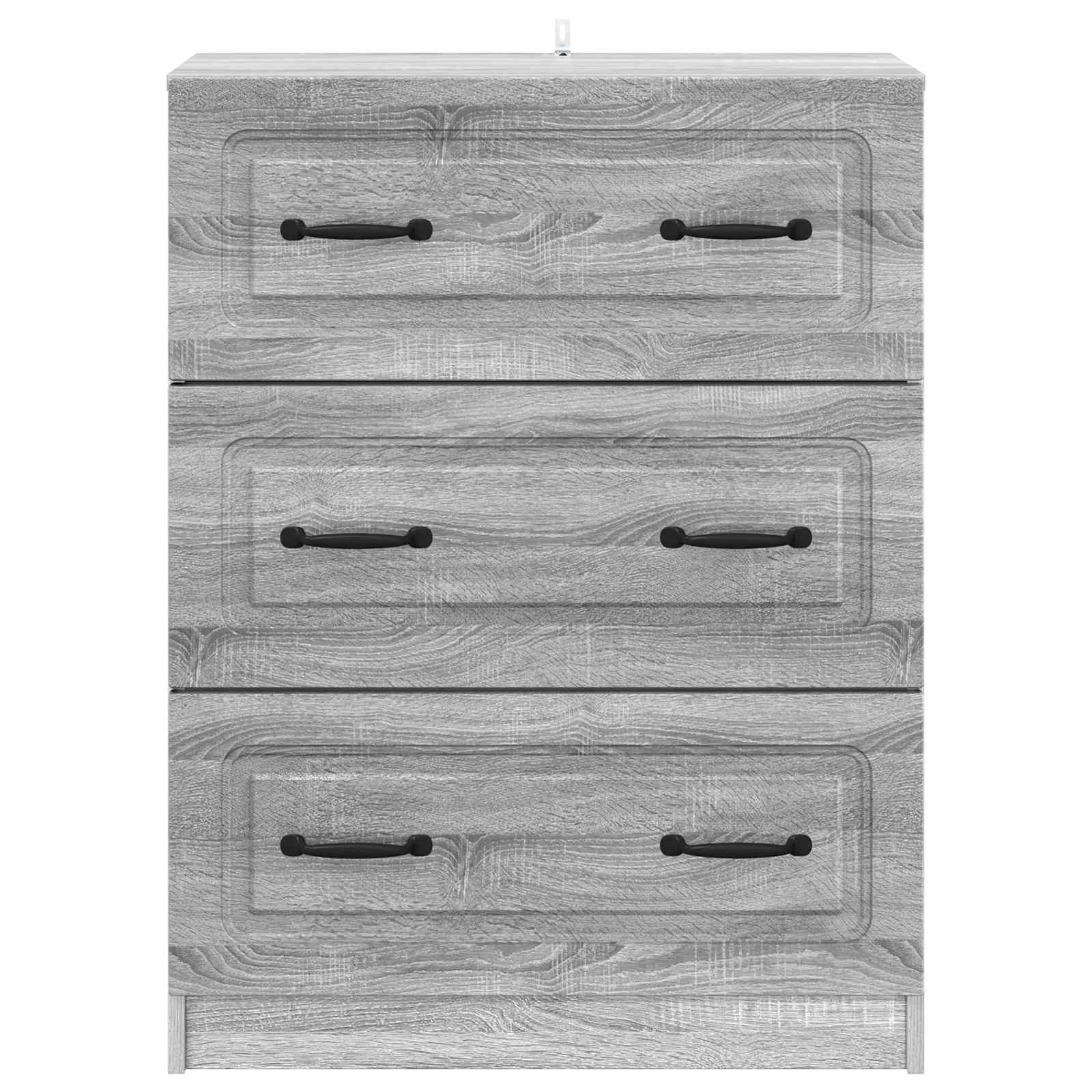 Armoire à tiroirs Sonoma gris 66 x 34,5 x 87 cm - XIOS
