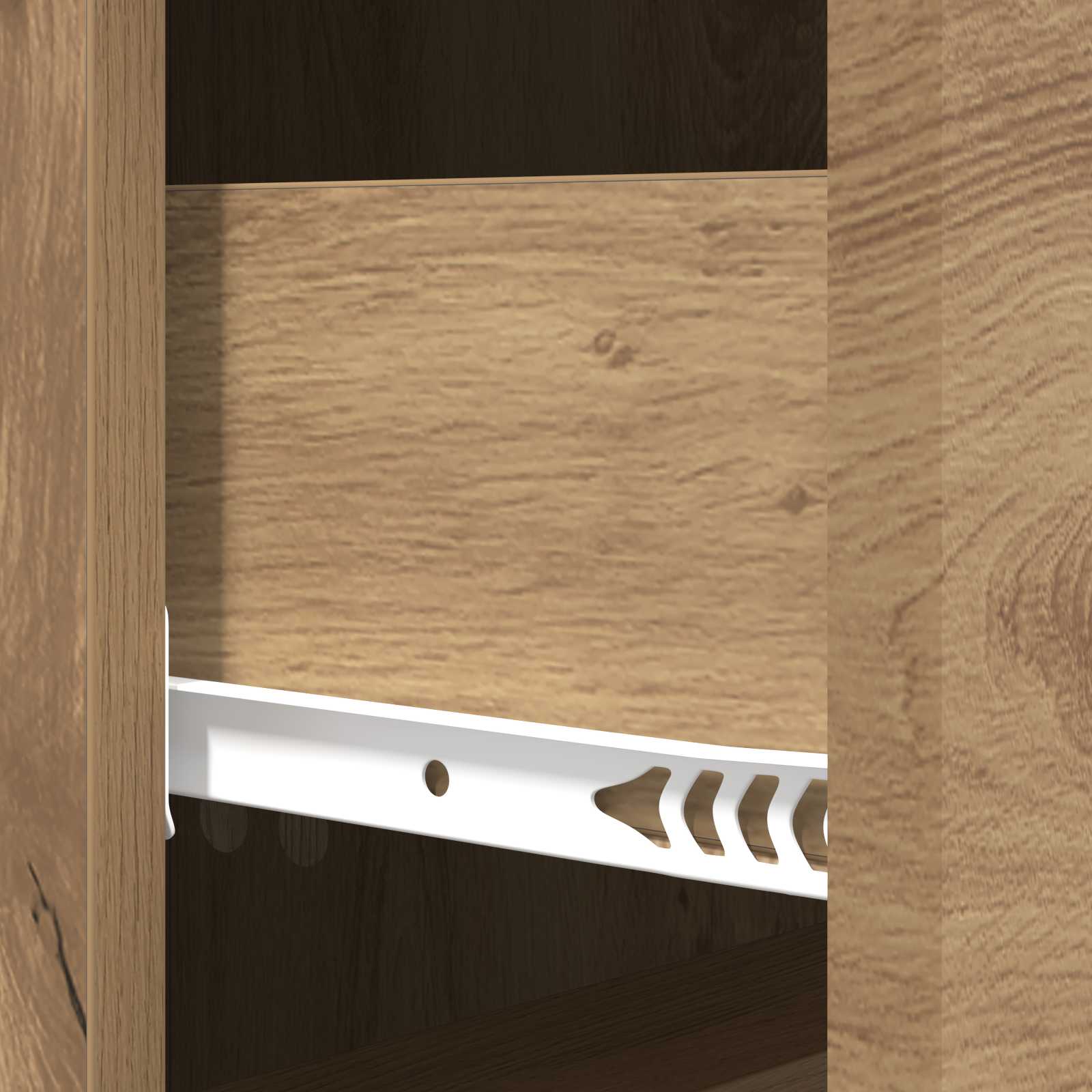 Armoire à tiroirs Chêne artisanal 33 x 34,5 x 87 cm - XIOS