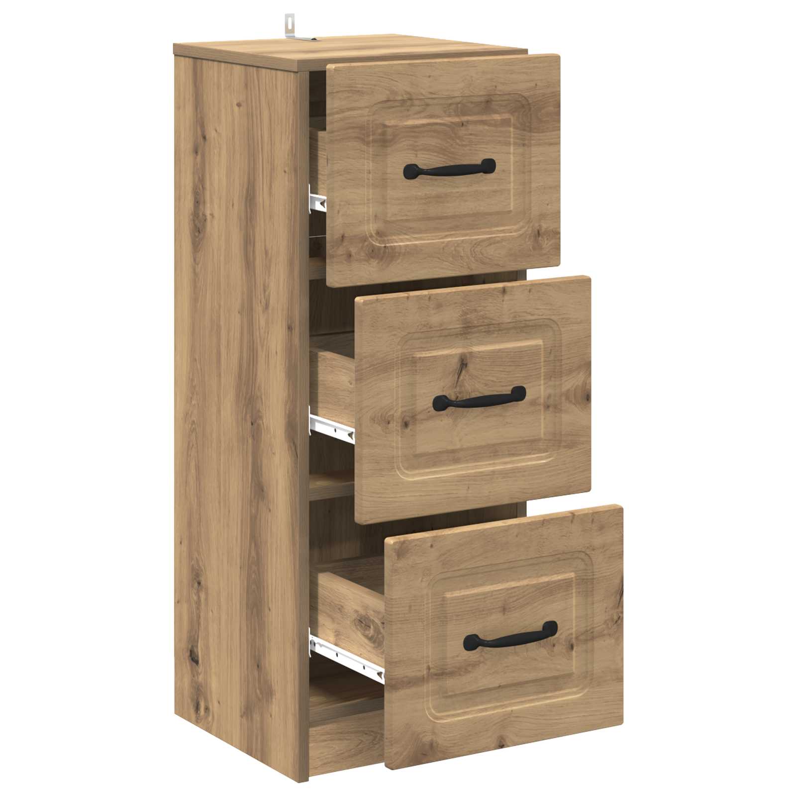 Armoire à tiroirs Chêne artisanal 33 x 34,5 x 87 cm - XIOS